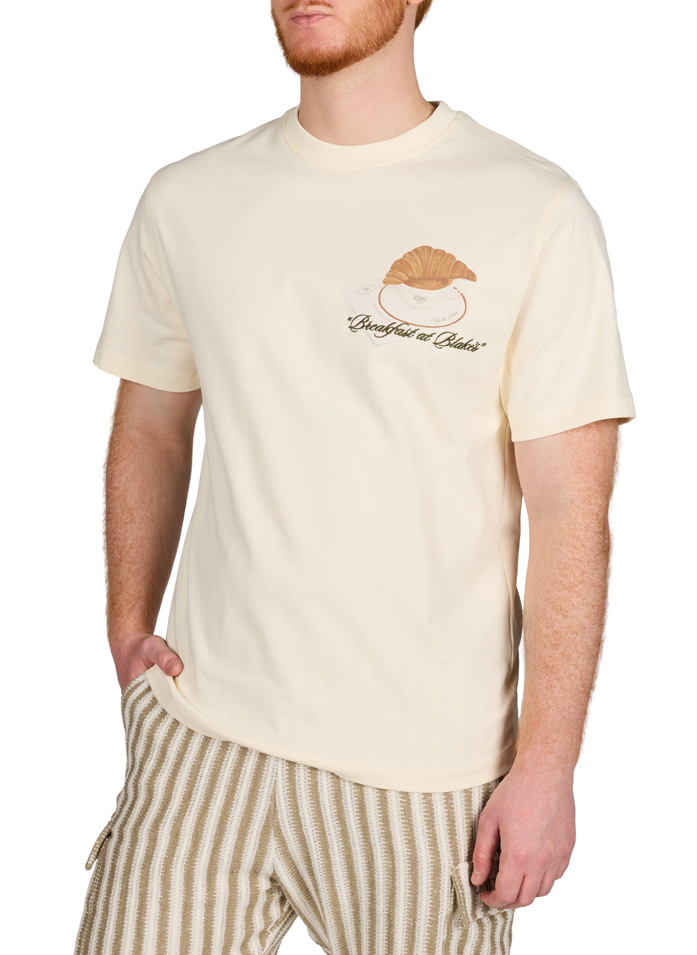 Cotton Breakfast at Blake's T-shirt ONLY THE BLIND Beige