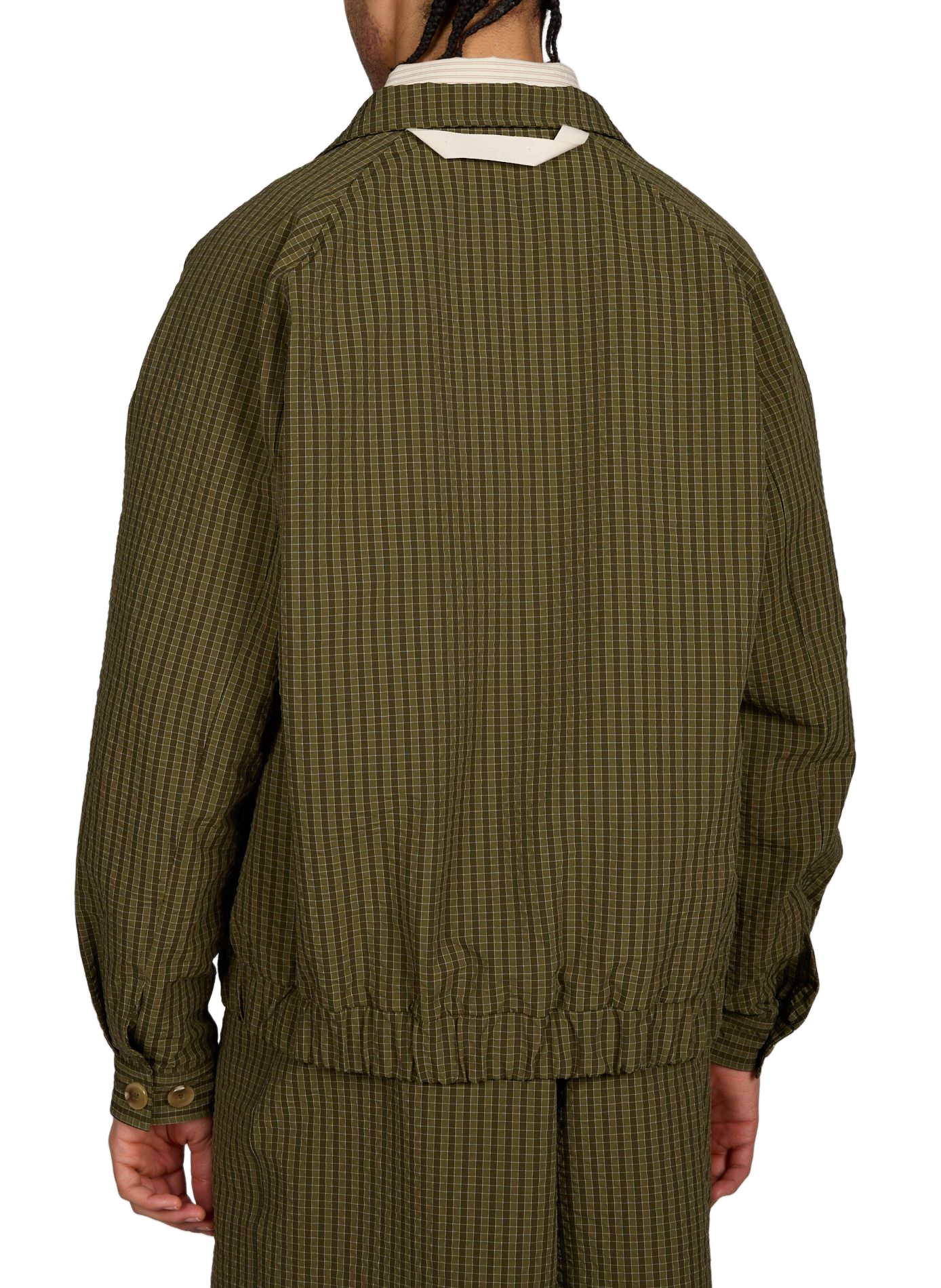 Camisa de cuadros recta MERELY MADE Verde