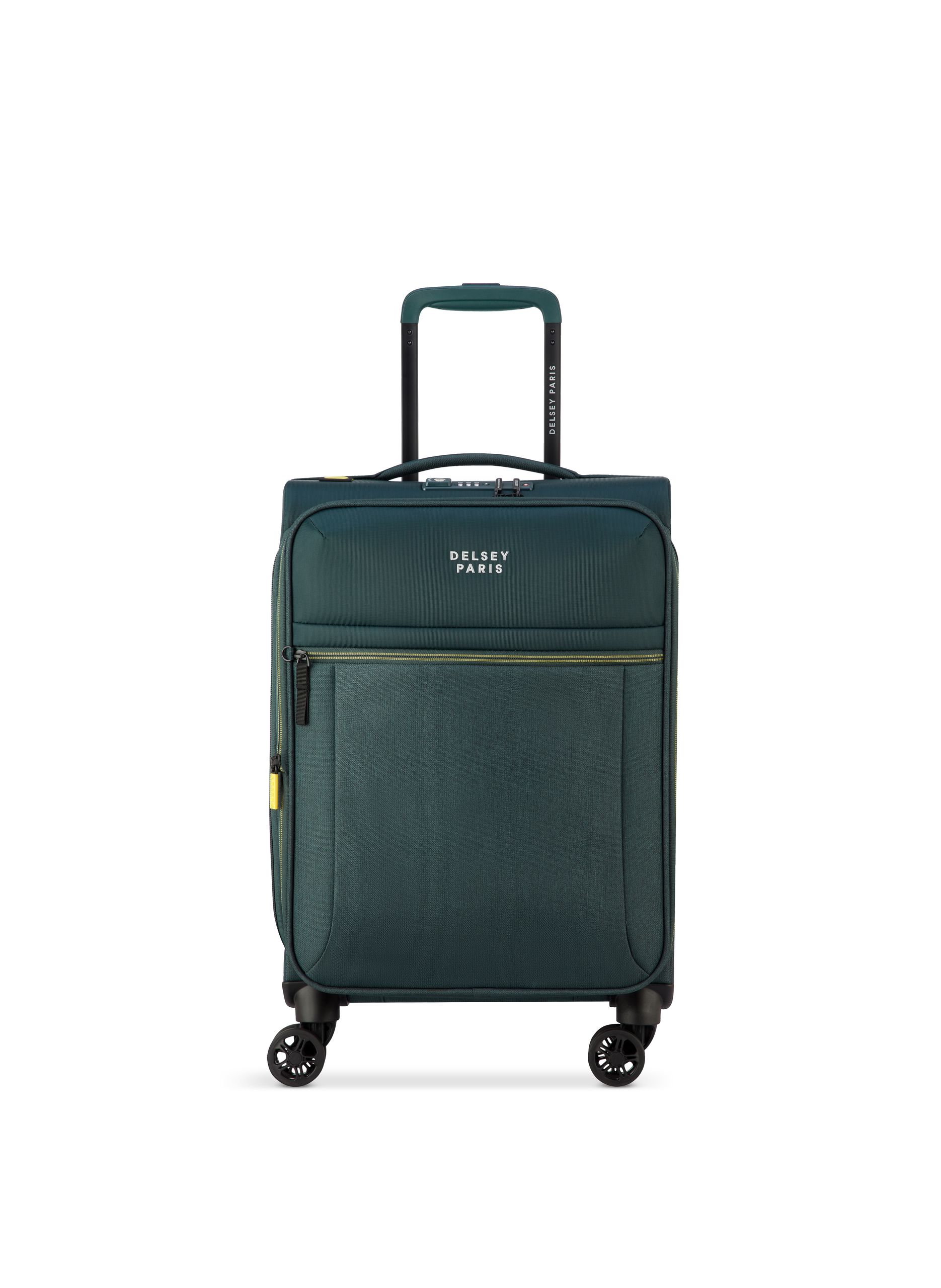 Valise cabine souple taille s - brochant 3 DELSEY PARIS Vert