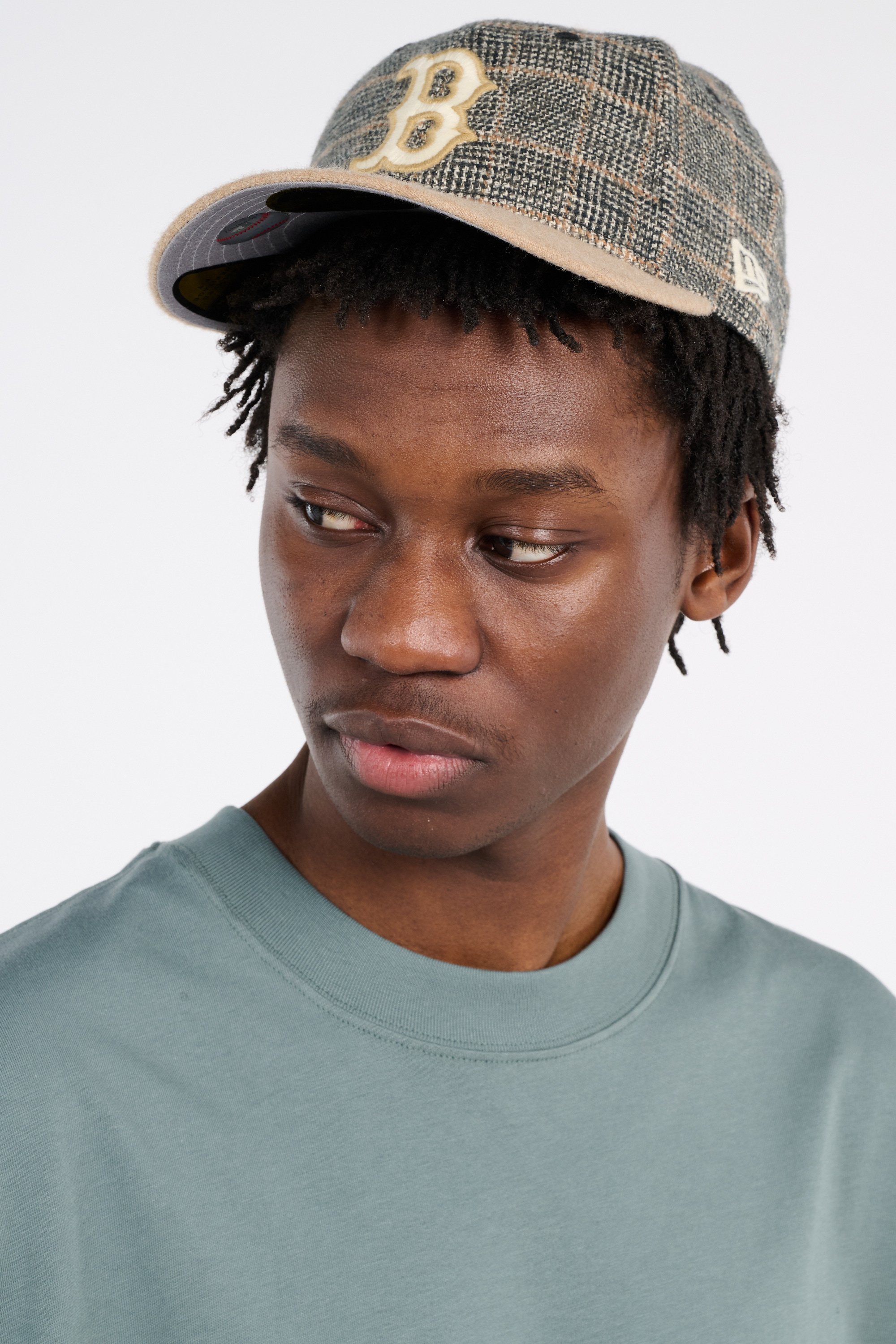 Casquette vtge tweed 59fifty NEW ERA Rouge