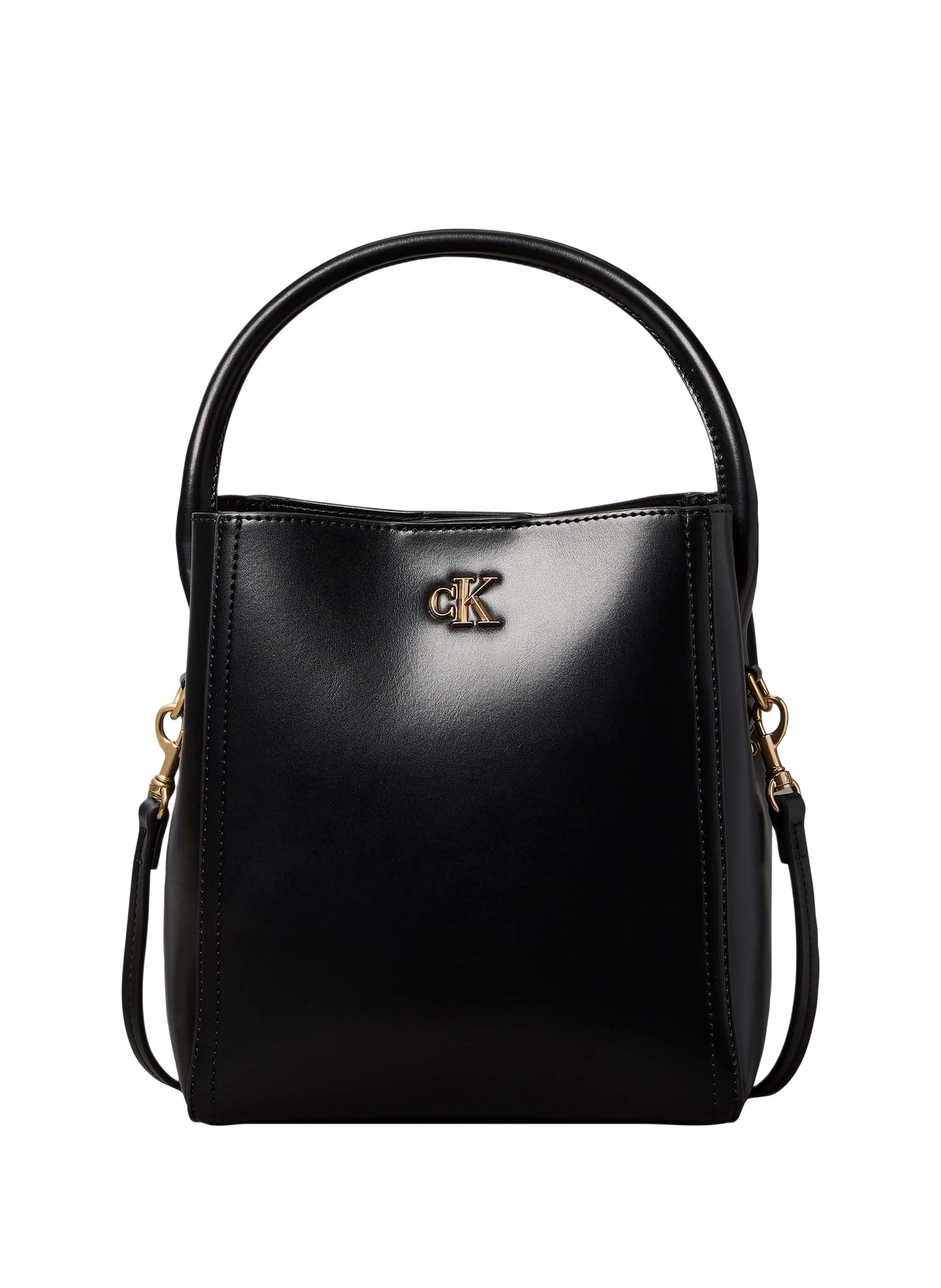 Solid bucket bag CALVIN KLEIN Black