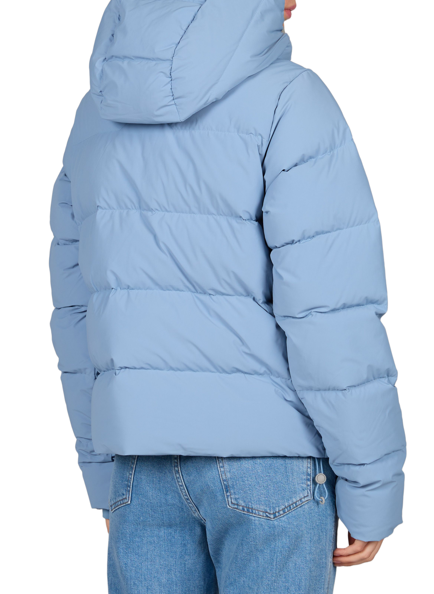 Short hooded puffer jacket Amaze Puff COLUMBIA Blue