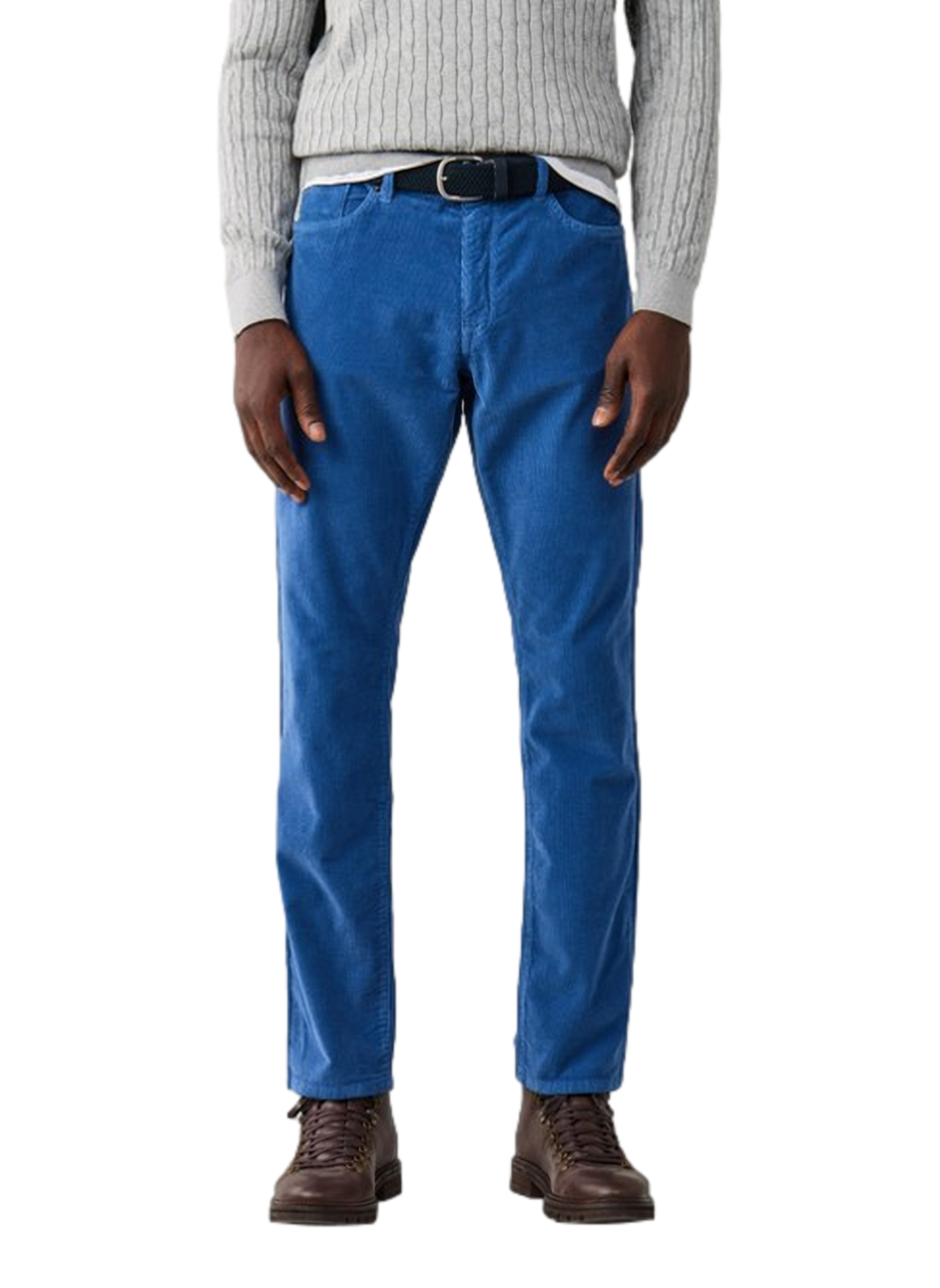 Straight trousers  FACONNABLE Blue