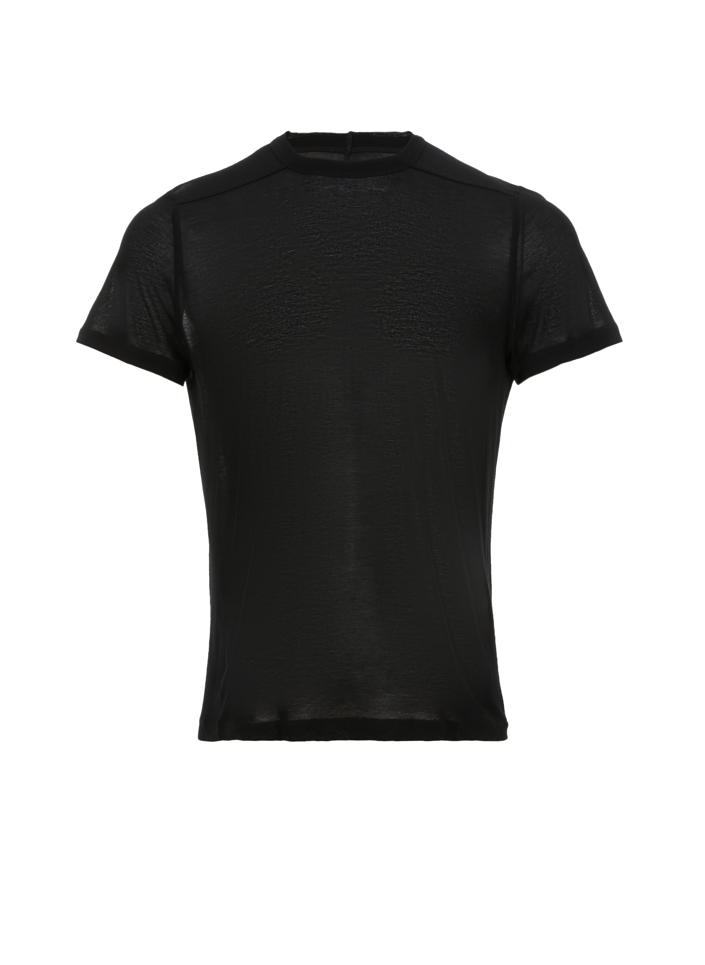 Viscose and silk-blend T-shirt RICK OWENS Black