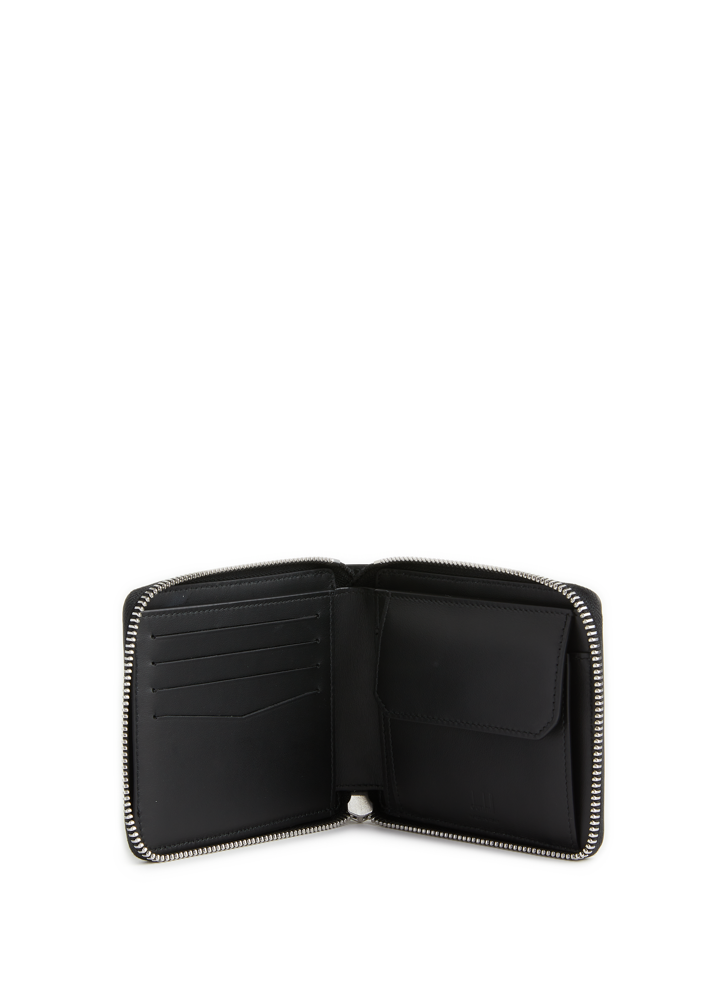 Portefeuille en cuir DUNHILL Noir