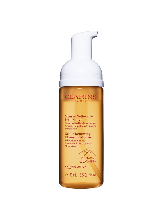 CLARINS Gentle Renewing Cleansing Mousse - all skin types
