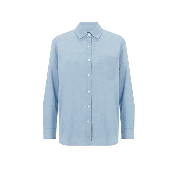 Chemise à manches longues en coton