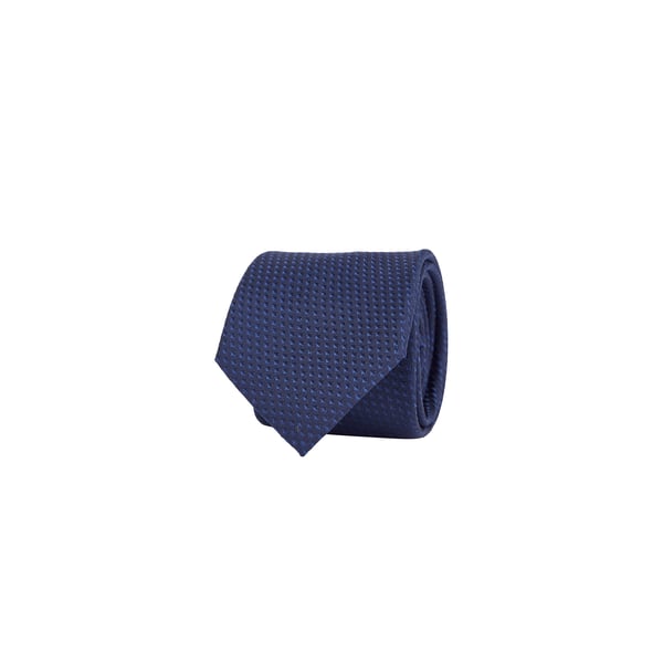 Cravate imprimé triangle en soie