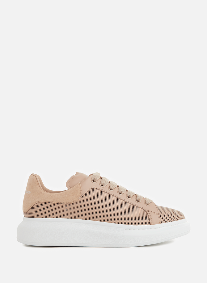 ALEXANDER MCQUEEN perforated leather sneakers