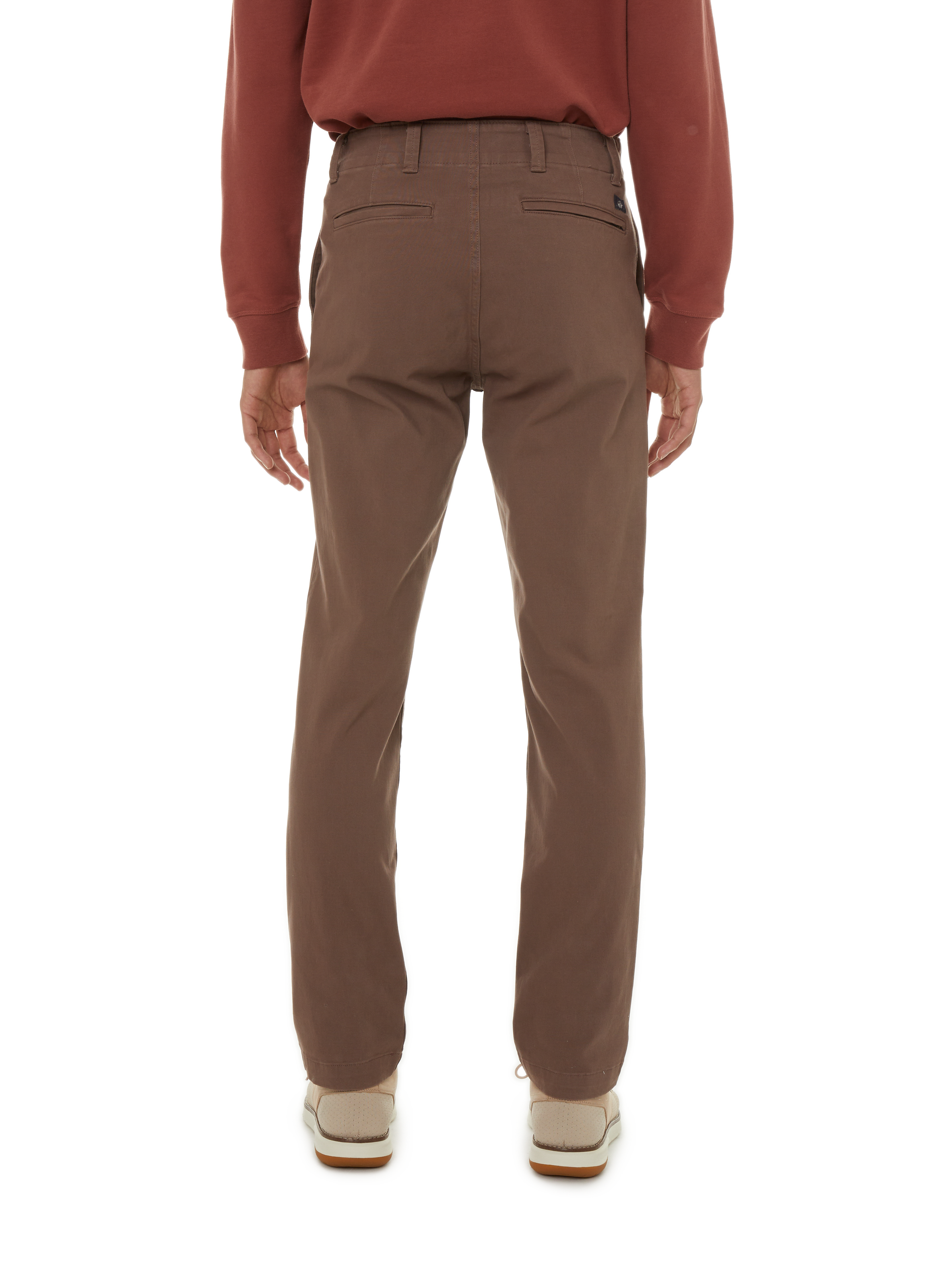 Slim-fit cotton trousers DOCKERS Brown
