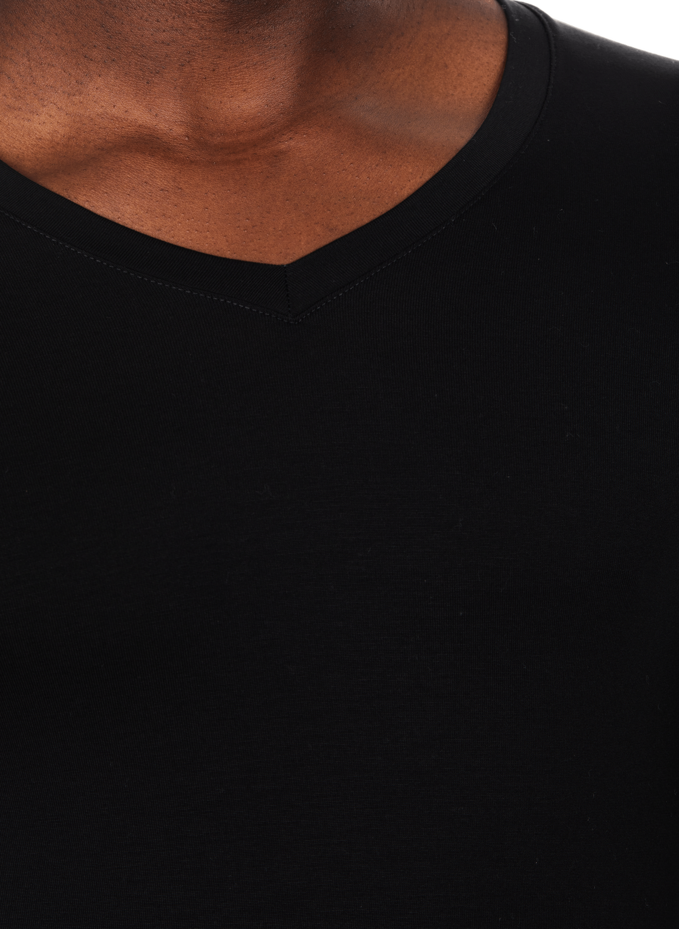 Tee-shirt Tencel Soft HOM Noir