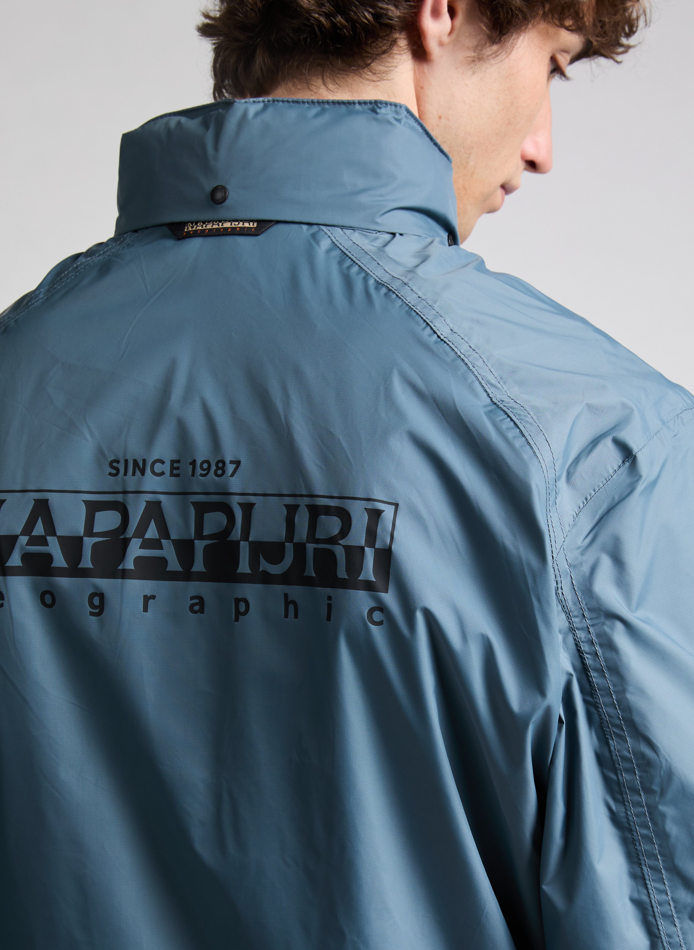 Veste coupe-vent Cloudy NAPAPIJRI Gris