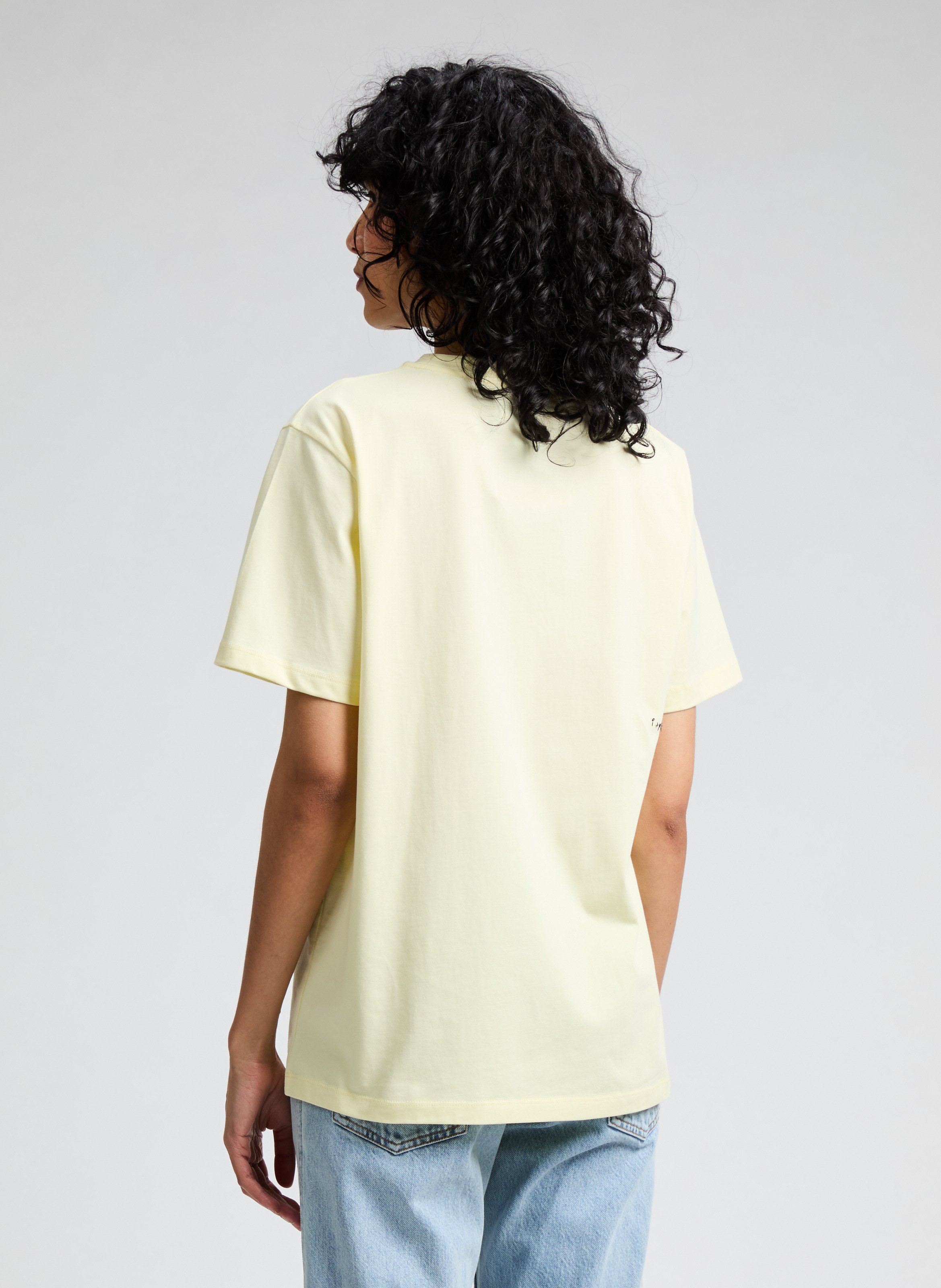 Classic Cotton T-Shirt COPERNI Yellow