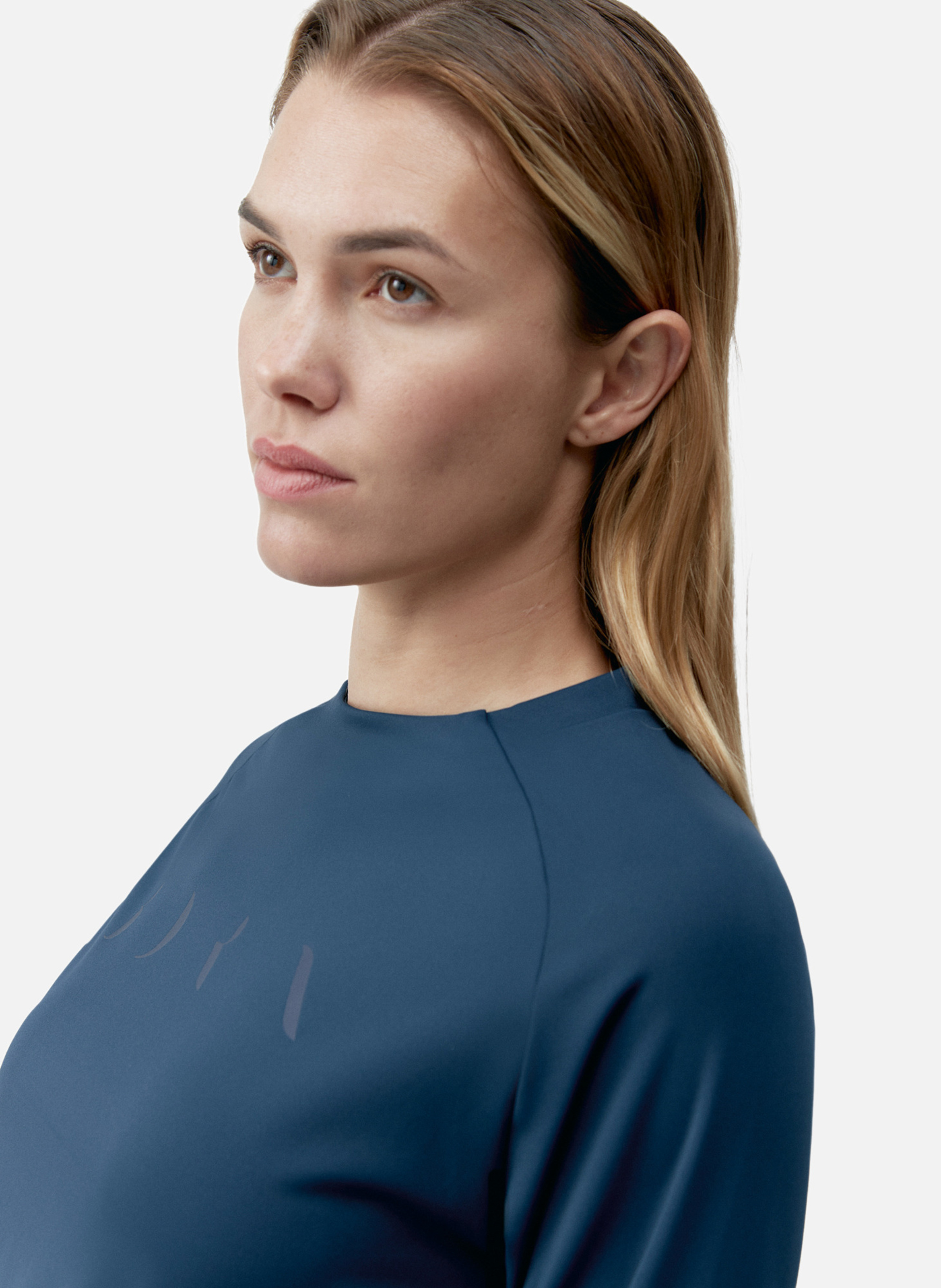 Sweat de sport sans capuche performance saga BORN LIVING YOGA Bleu