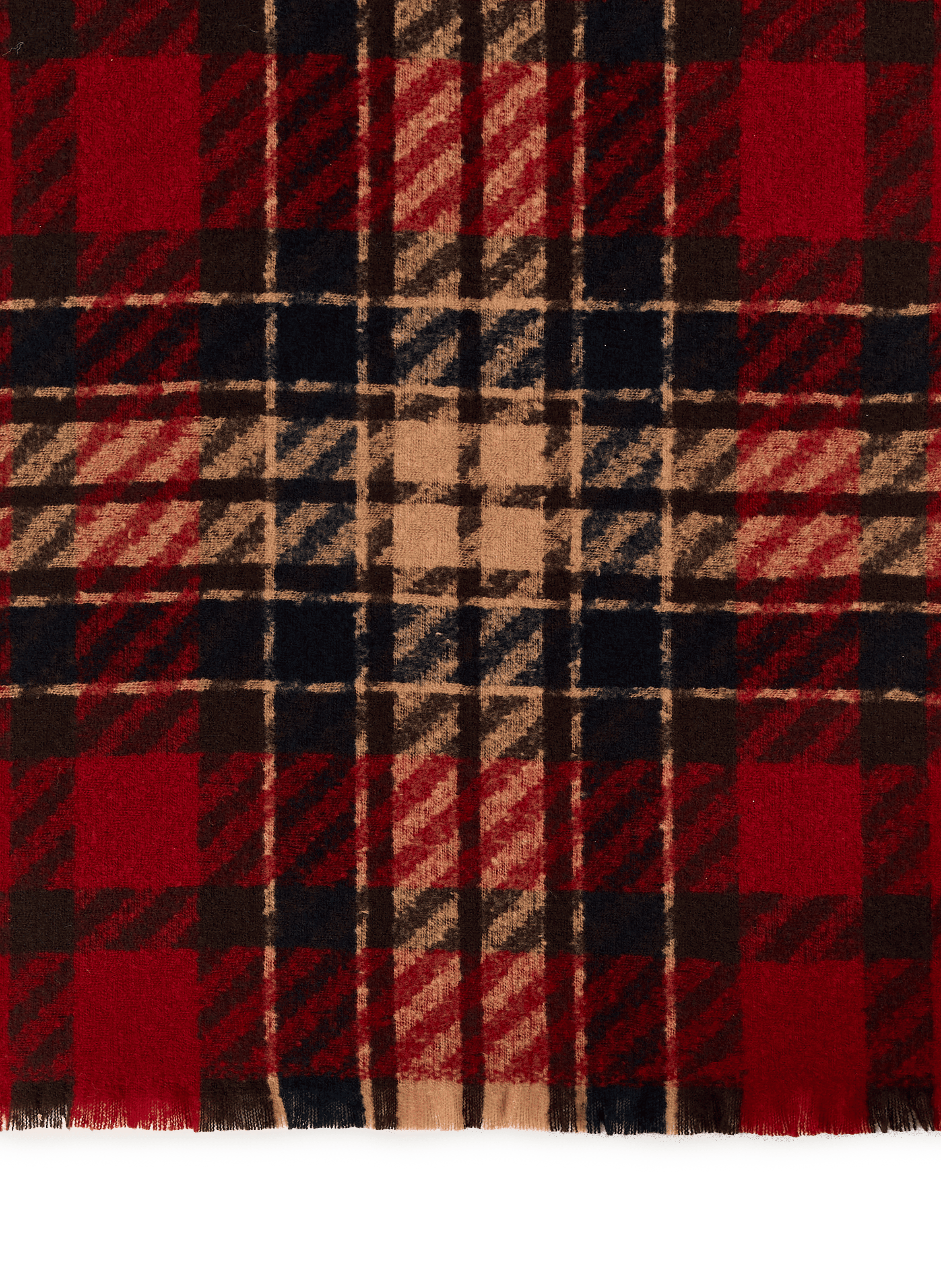 Printed knit scarf SAISON 1865 Multicolour