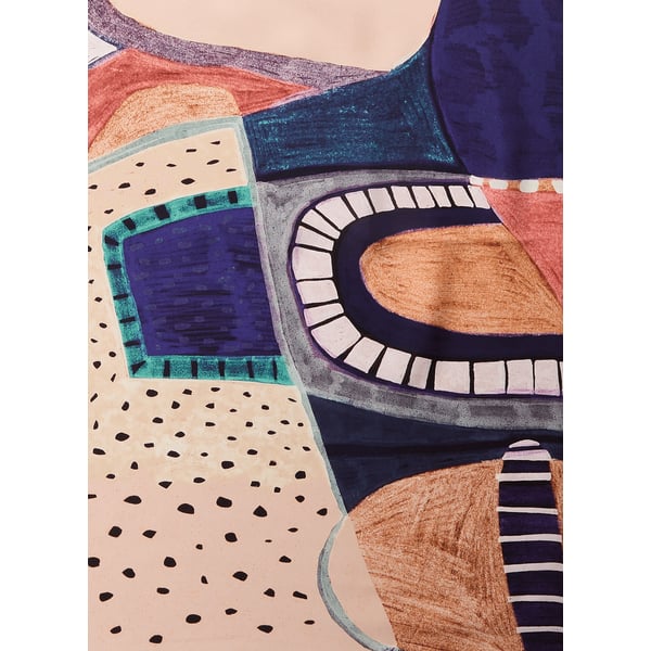 Au Printemps Paris Carré De Soie Imprimé In Multi