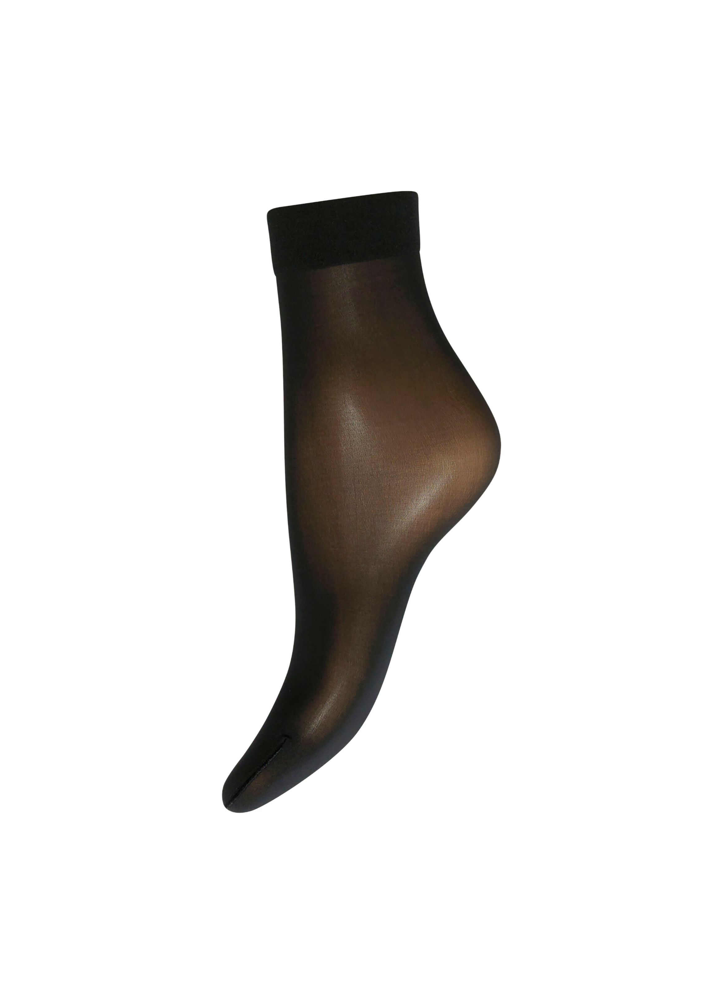 WOLFORD Individual 10 sheer ankle socks Black
