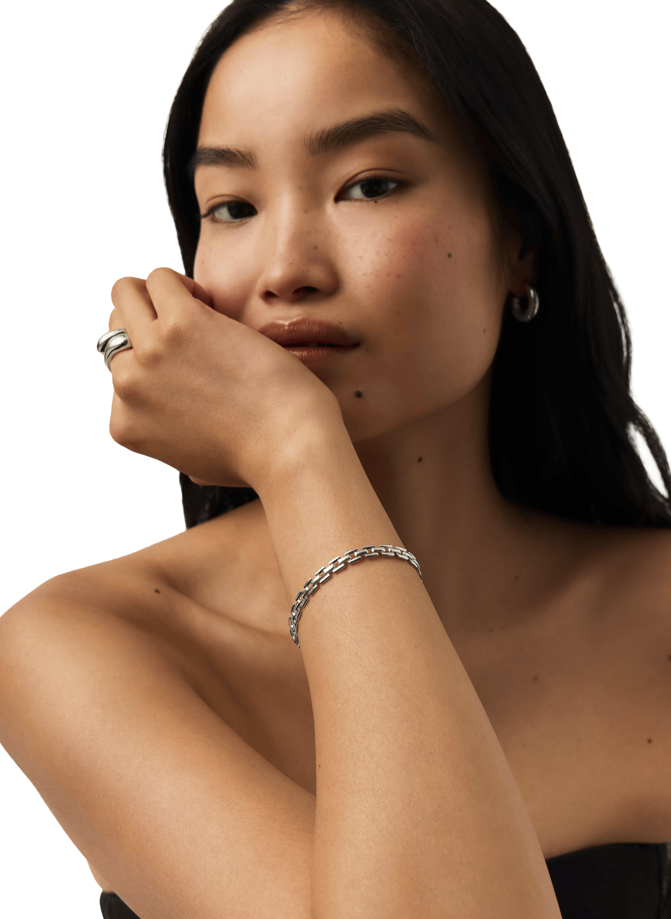 Brass bracelet MISSOMA Silver