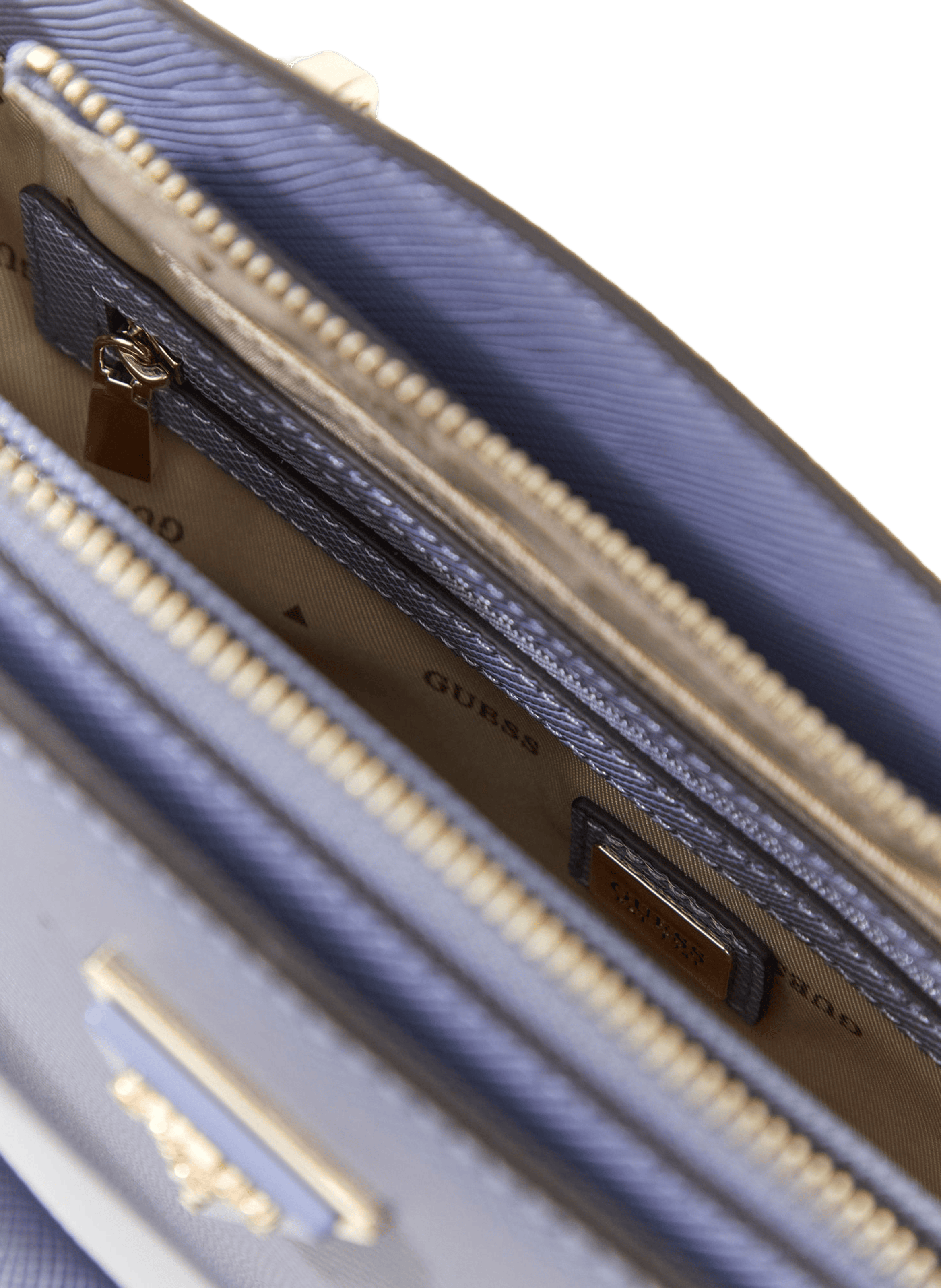 Sac à main Noelle saffiano GUESS Bleu