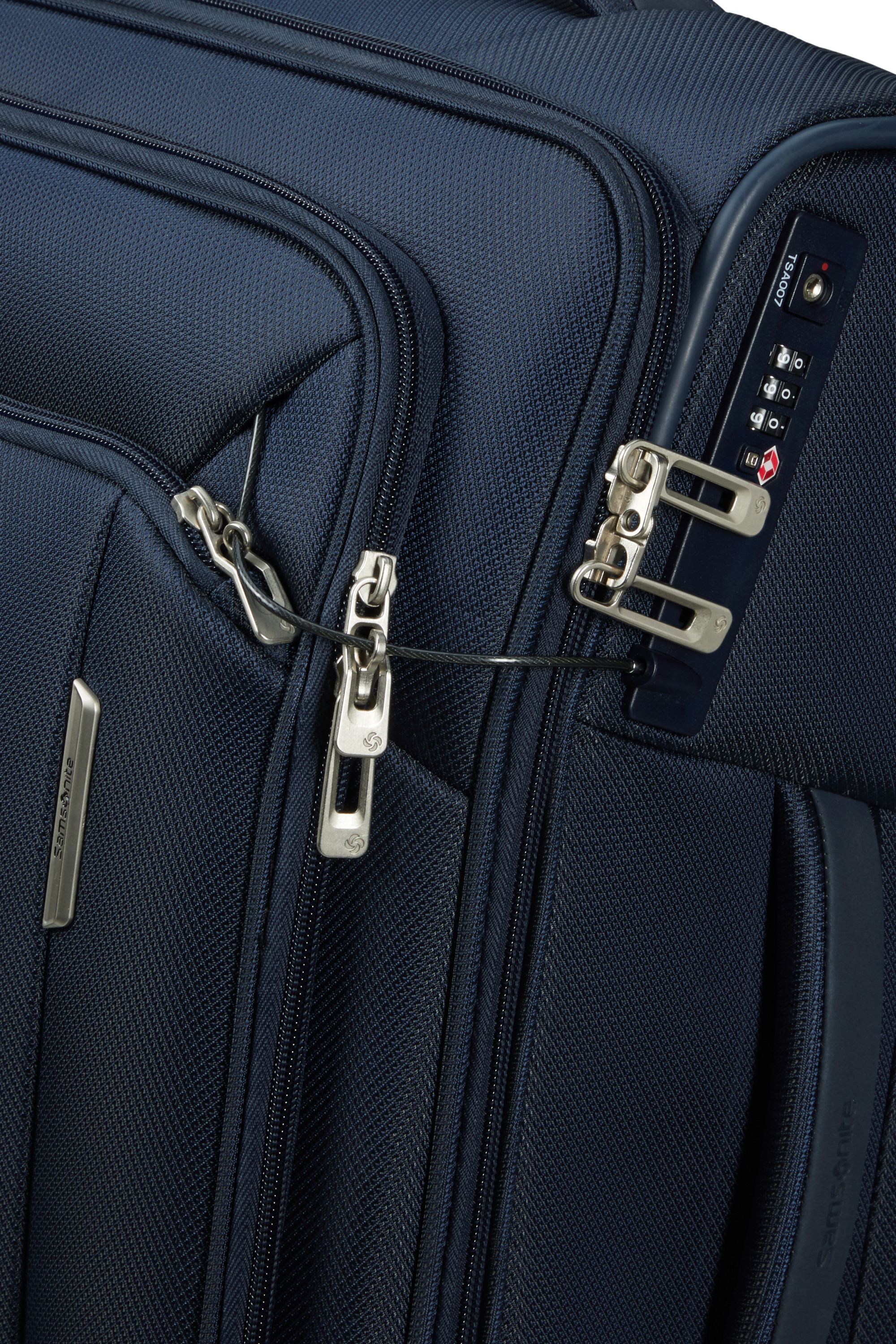 Respark valise 4 roues taille l SAMSONITE Bleu