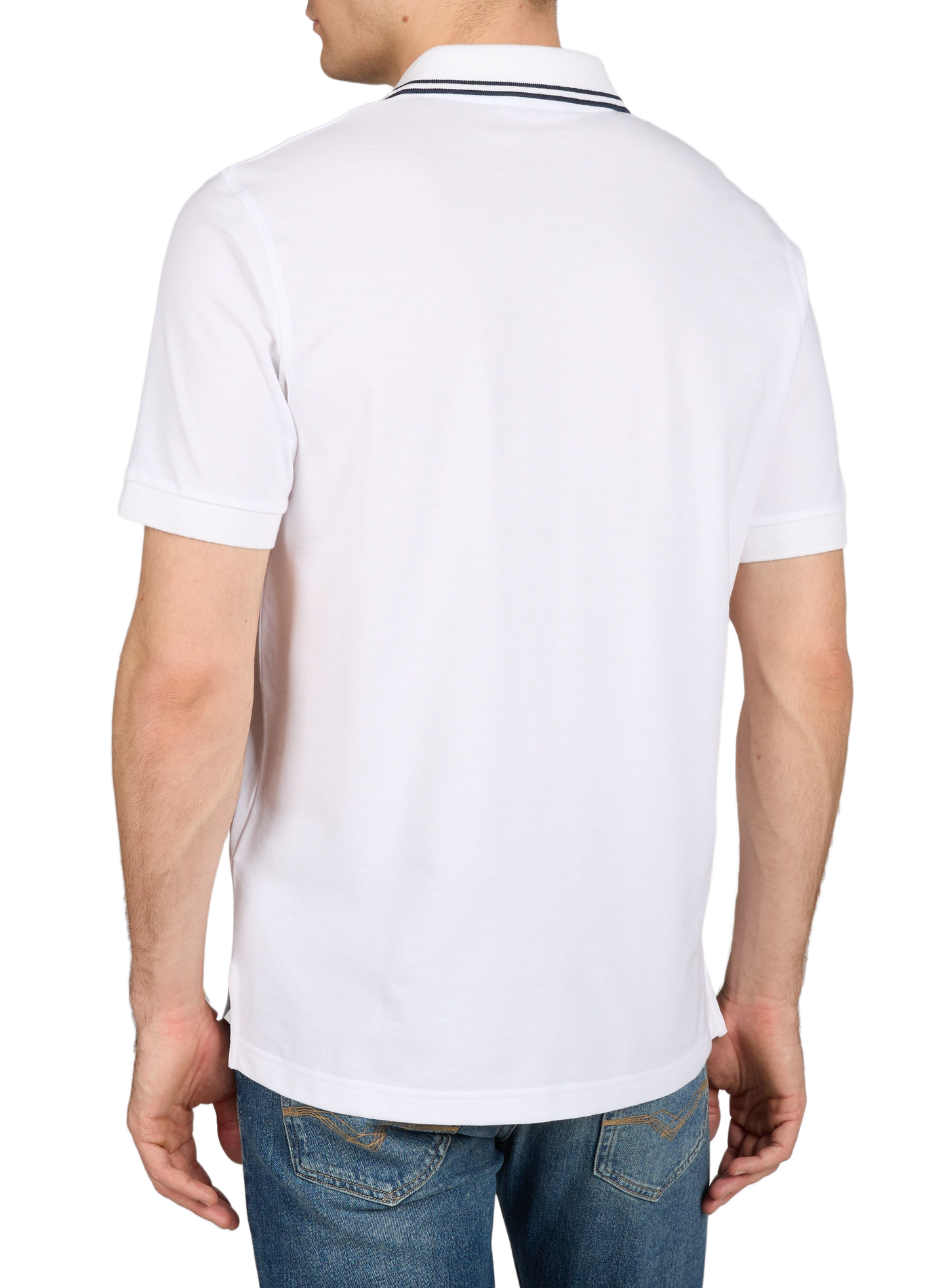 Polo à manches courtes en coton mélangé AIGLE Blanc