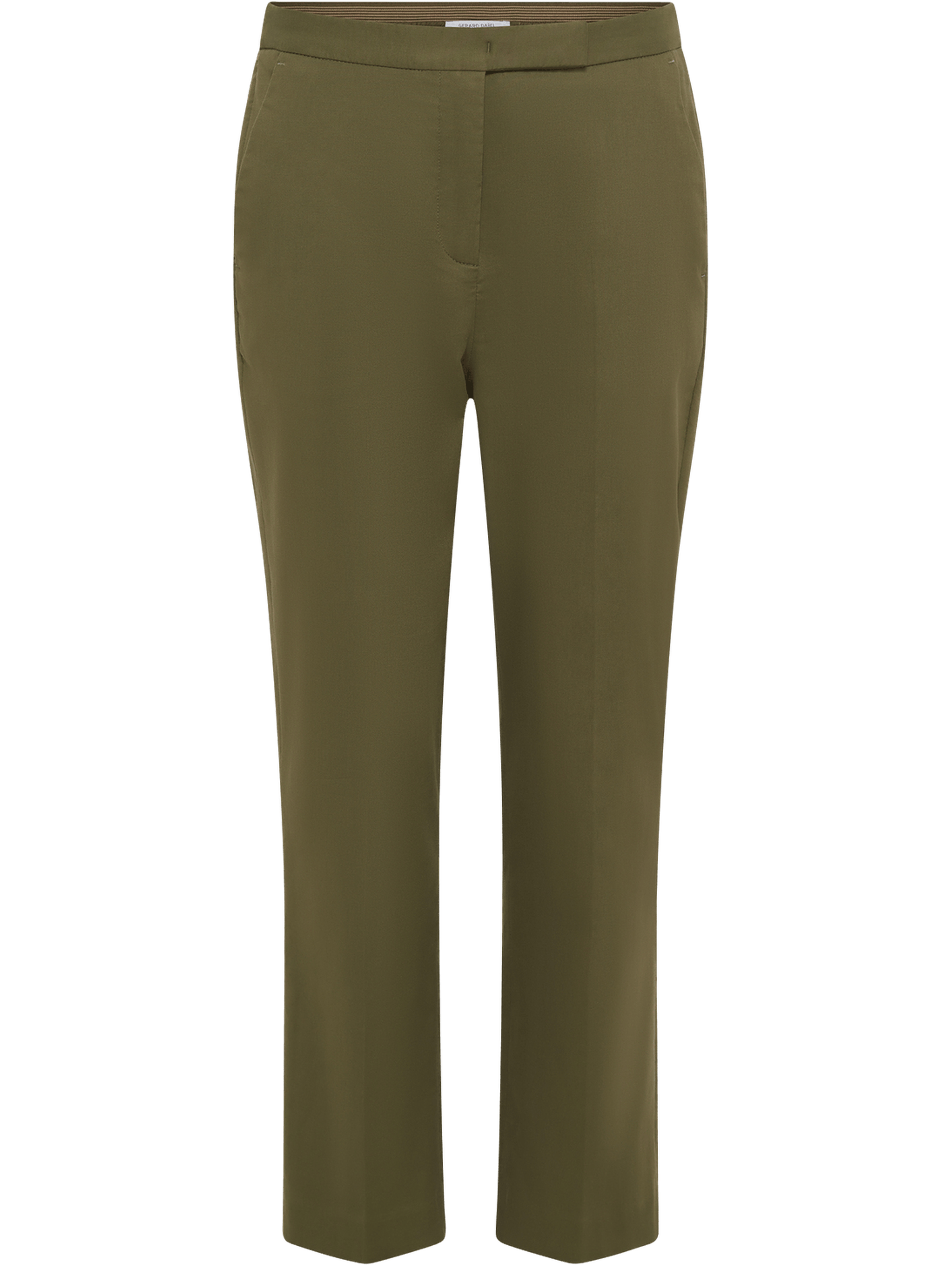 Pantalon en coton au dos élastiqué - auria GERARD DAREL Vert
