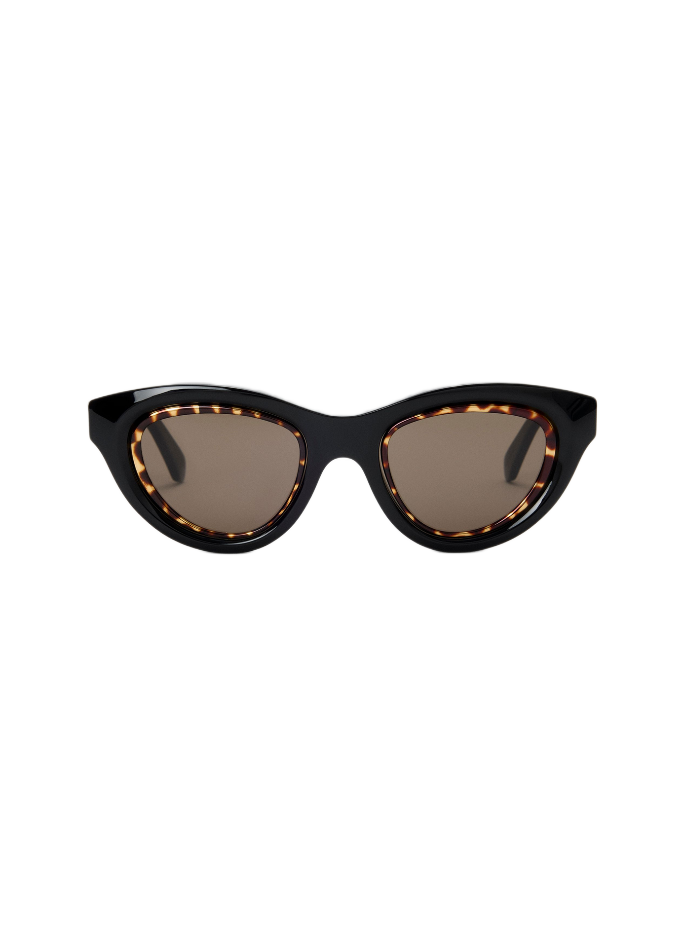 Lunettes de soleil Mini Anagram Cateye LOEWE Noir