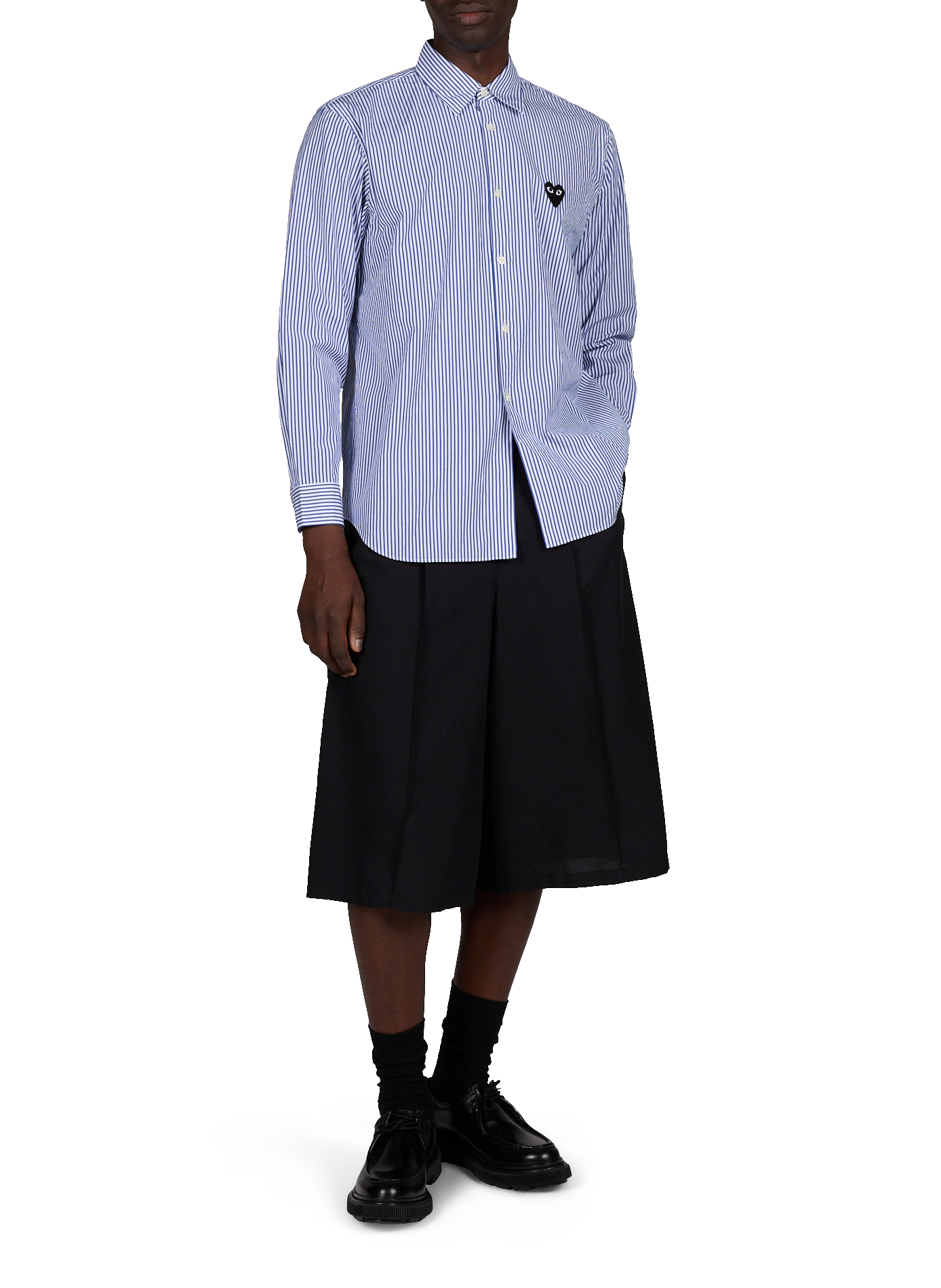 Cotton shirt COMME DES GARCONS PLAY Blue