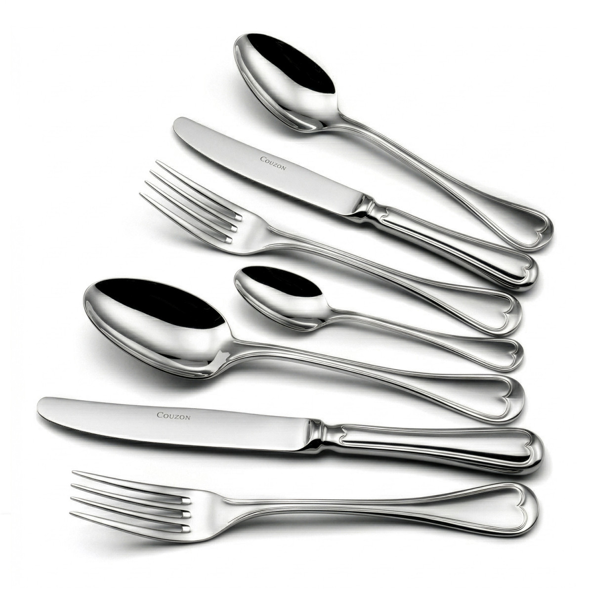 Auguste  - ménagère 42 pièces COUZON Argent