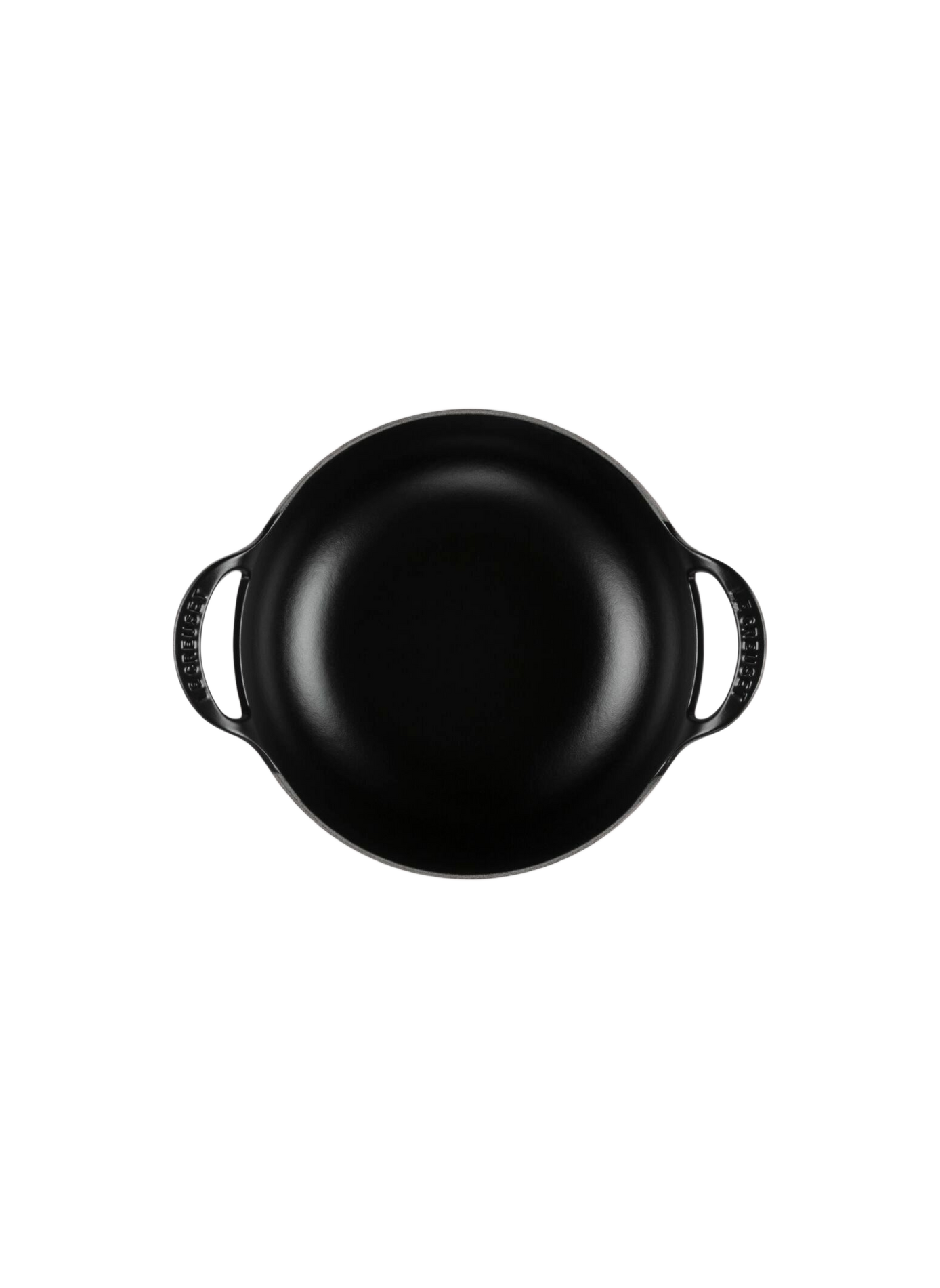 Gusseiserner emaillierter Balti-Plattenteller LE CREUSET Rot