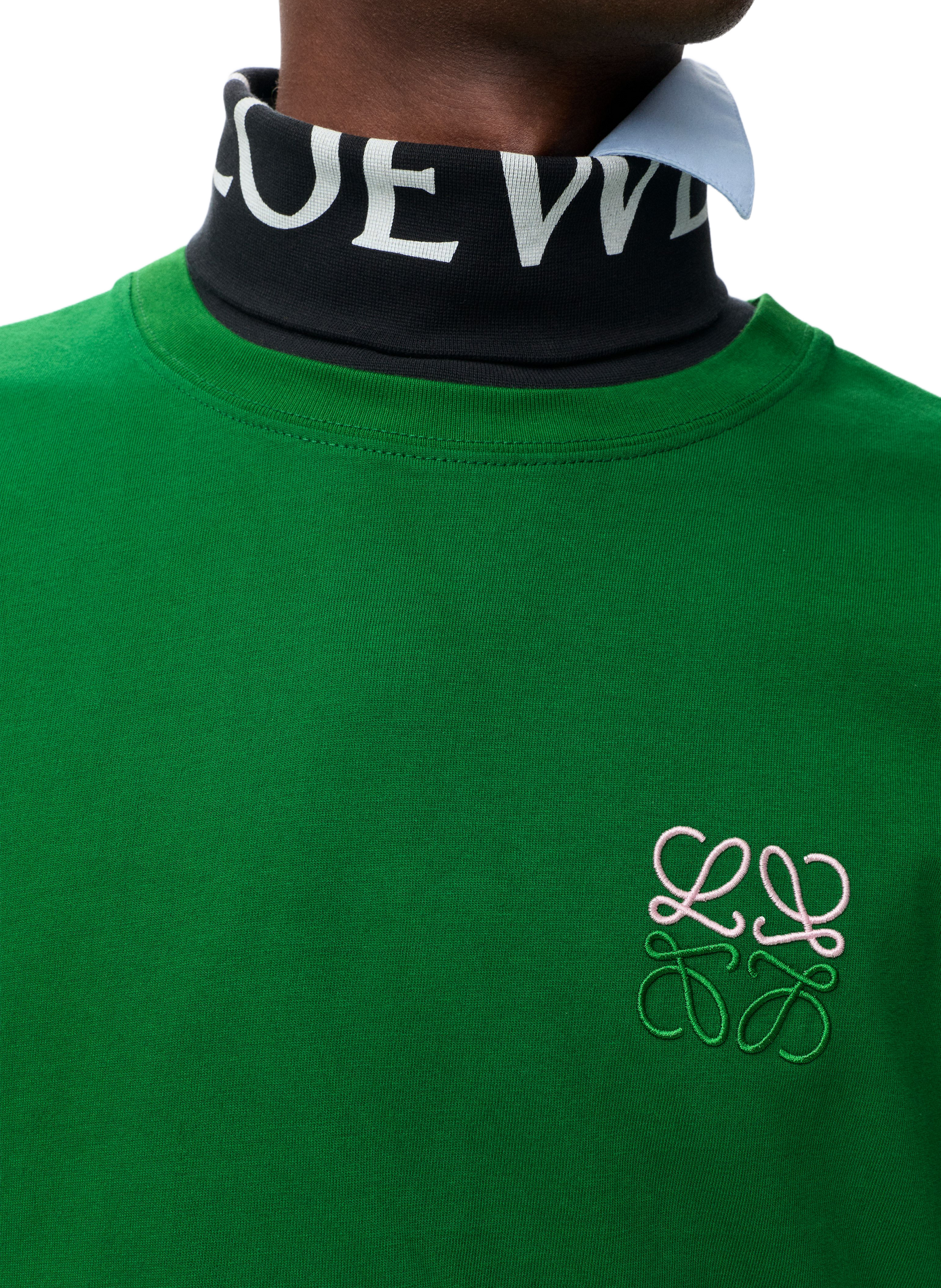 Klassieke katoenen T-shirt LOEWE Groen
