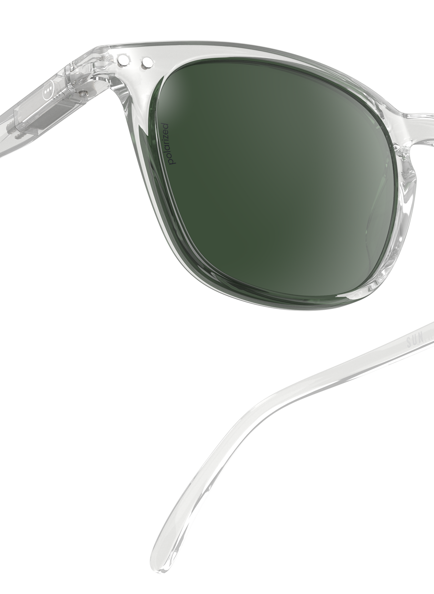 Sunglasses #E Polarized IZIPIZI Transparent