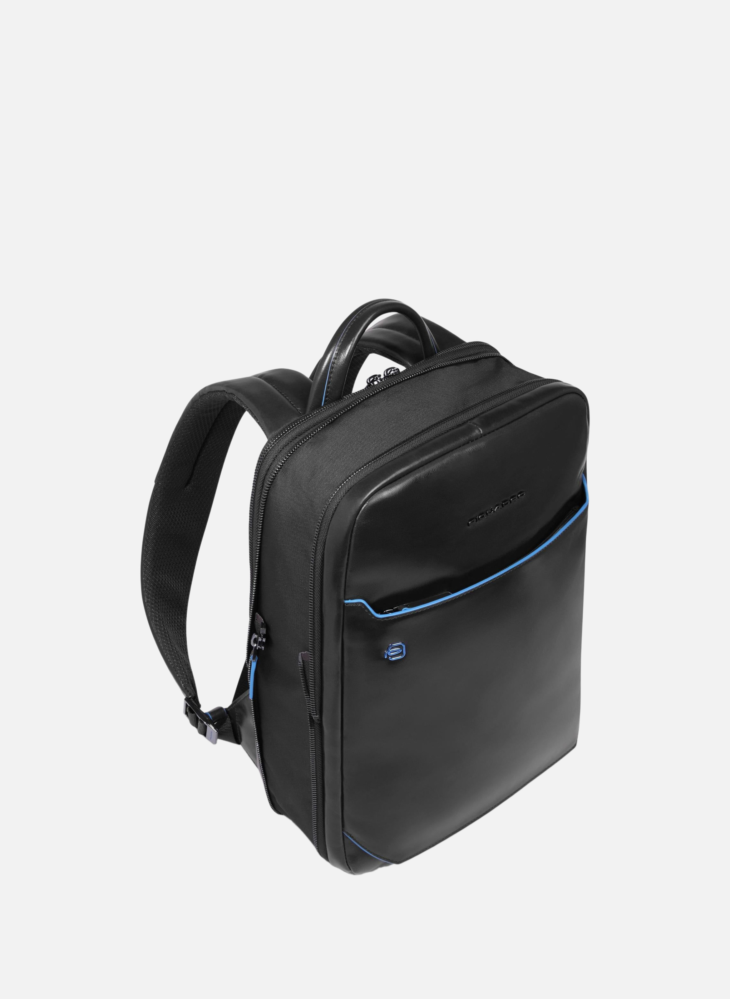 Aanpasbare rugzak voor 14" laptop PIQUADRO Zwart