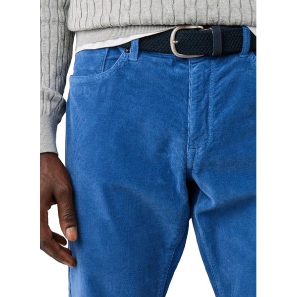 Pantalon droit en coton mélangé Pantalon droit en coton mélangé