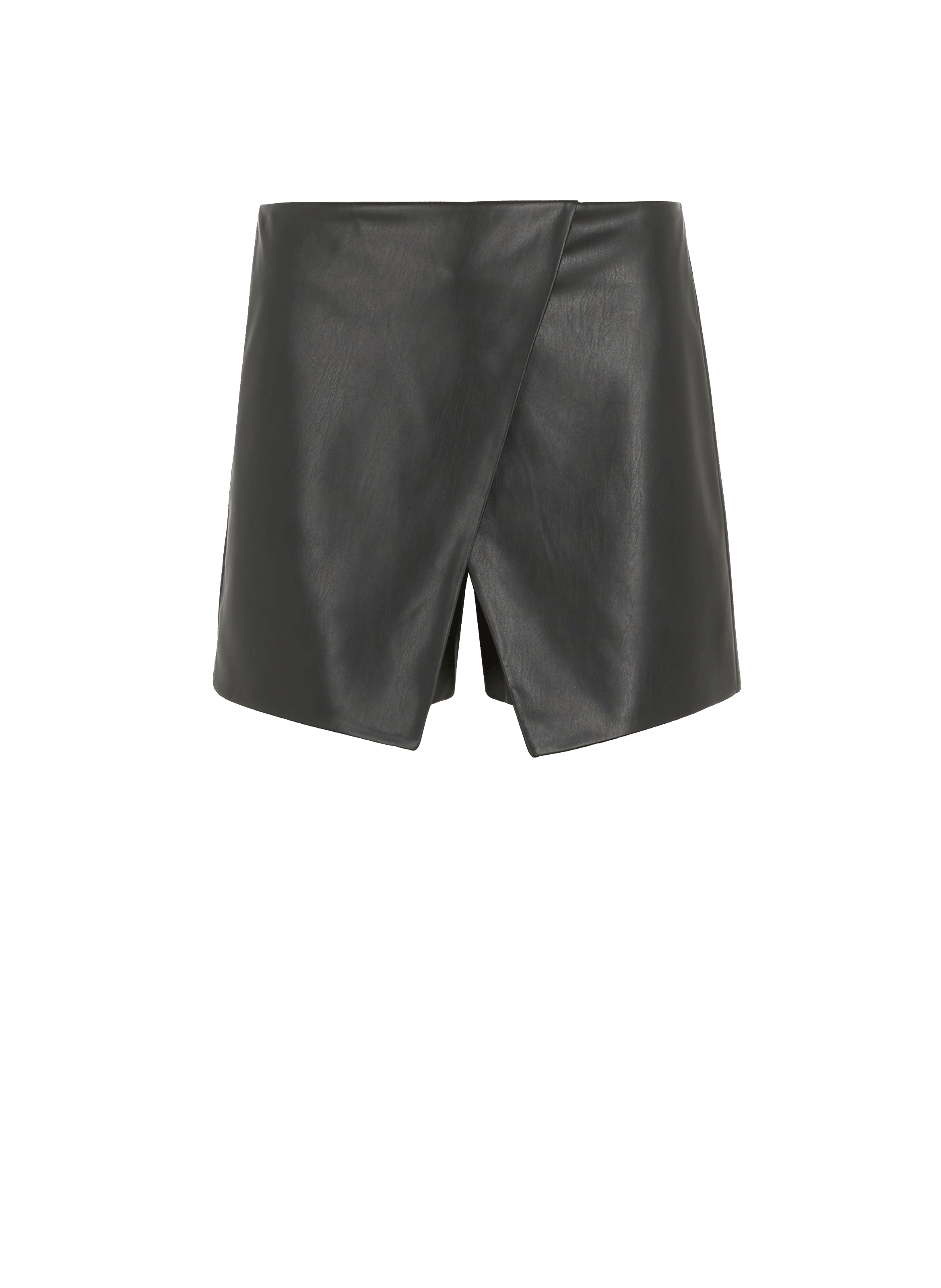 Jupe-short Jaime en similicuir