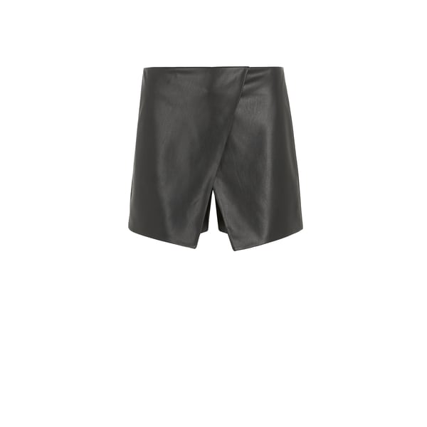 Jupe-short Jaime en similicuir