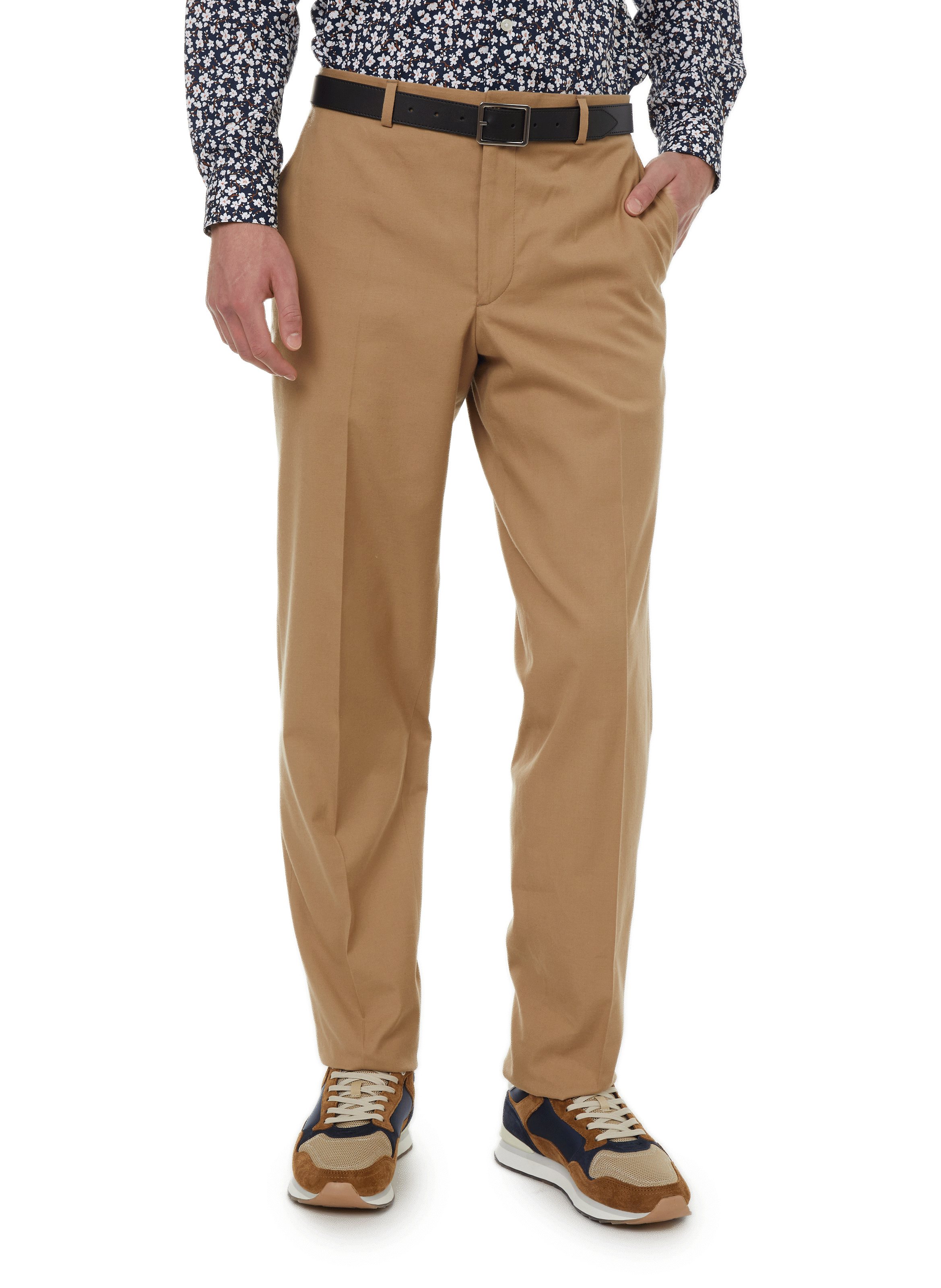SAISON 1865 Prepster cotton trousers Beige