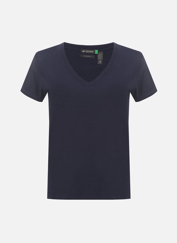 T-shirt col V en coton DOCKERS T-shirt col V en coton DOCKERS