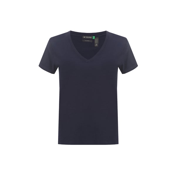 T-shirt col V en coton