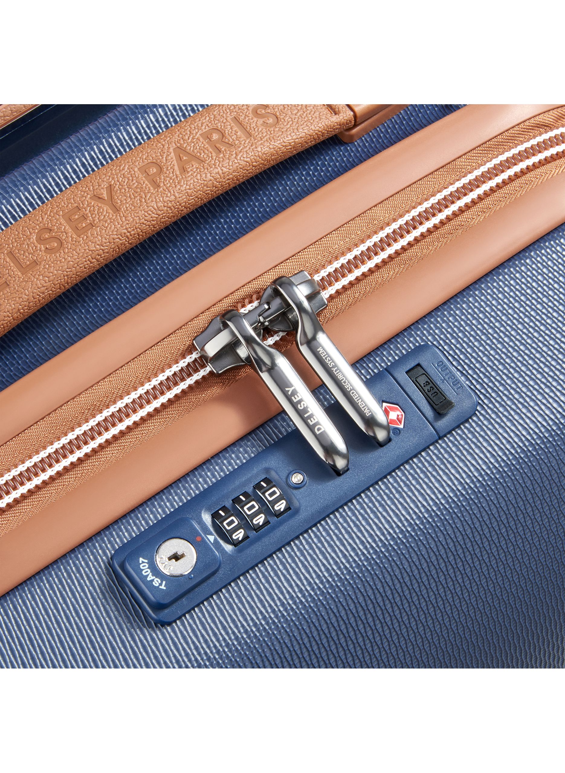 Valise cabine rigide taille s - chatelet air 2.0 DELSEY PARIS Bleu