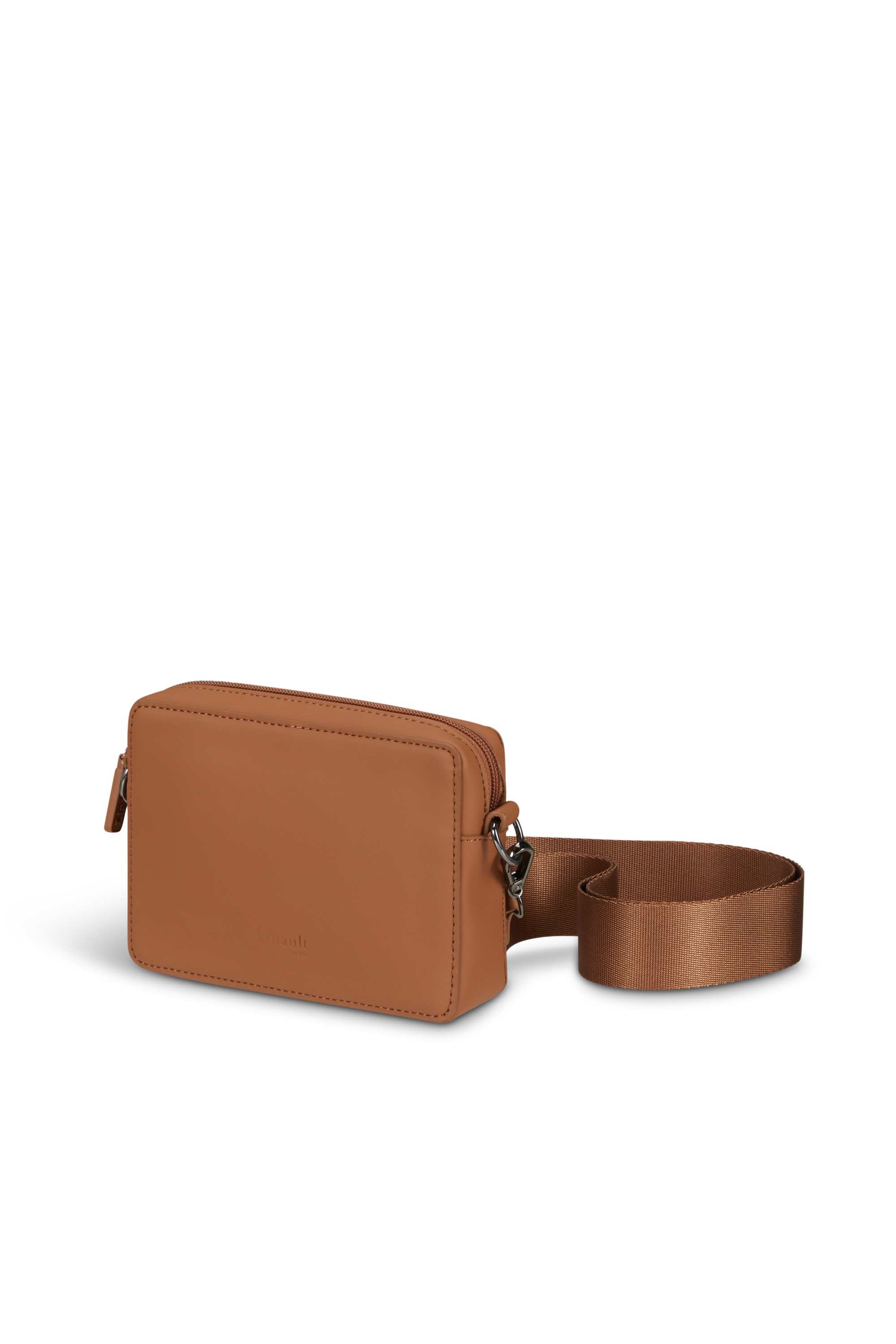 Lost in berlin cross-over bag the box LIPAULT PARIS Marron