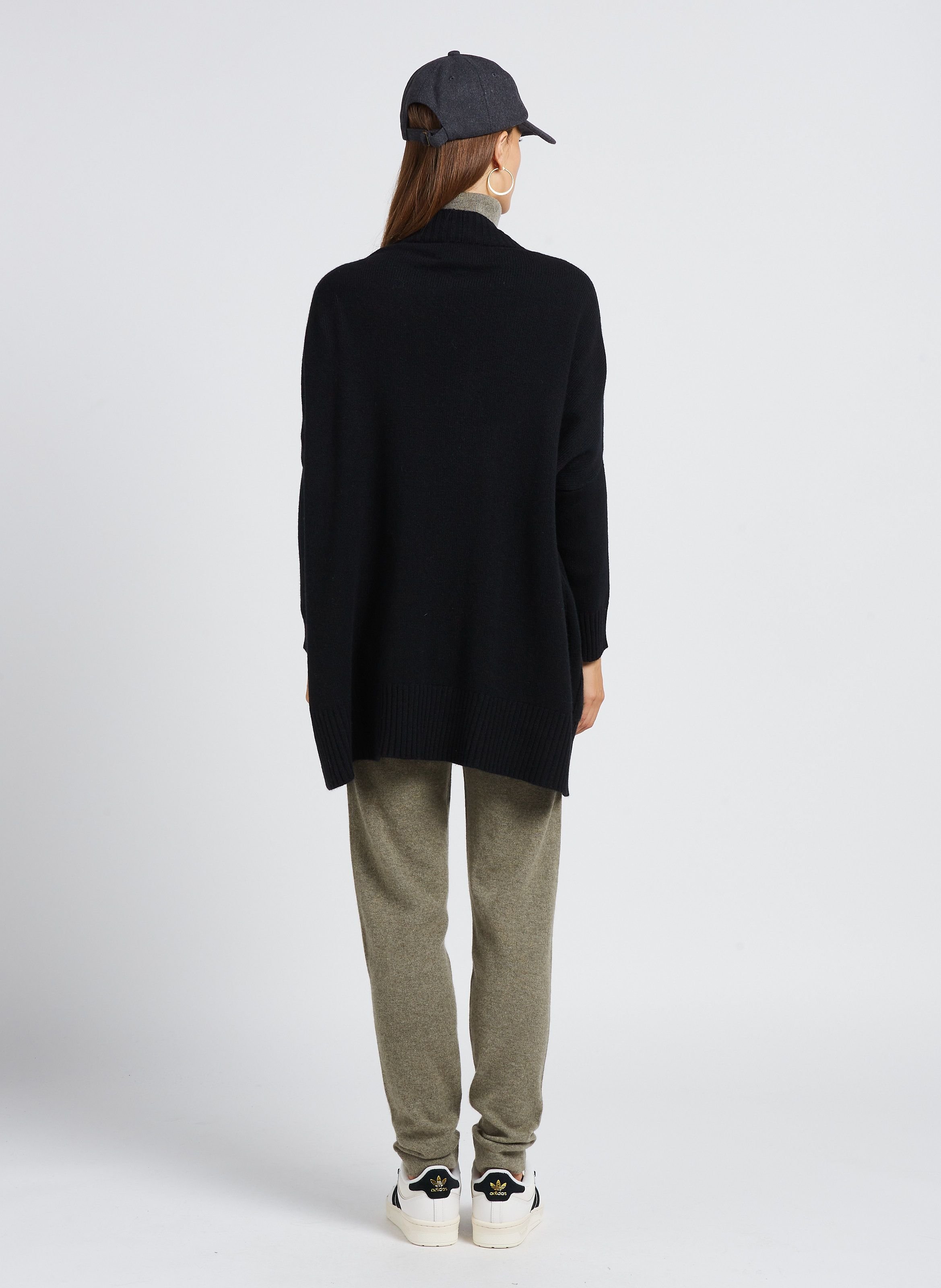 Pull ample col roulé en cachemire mavis KUJTEN 