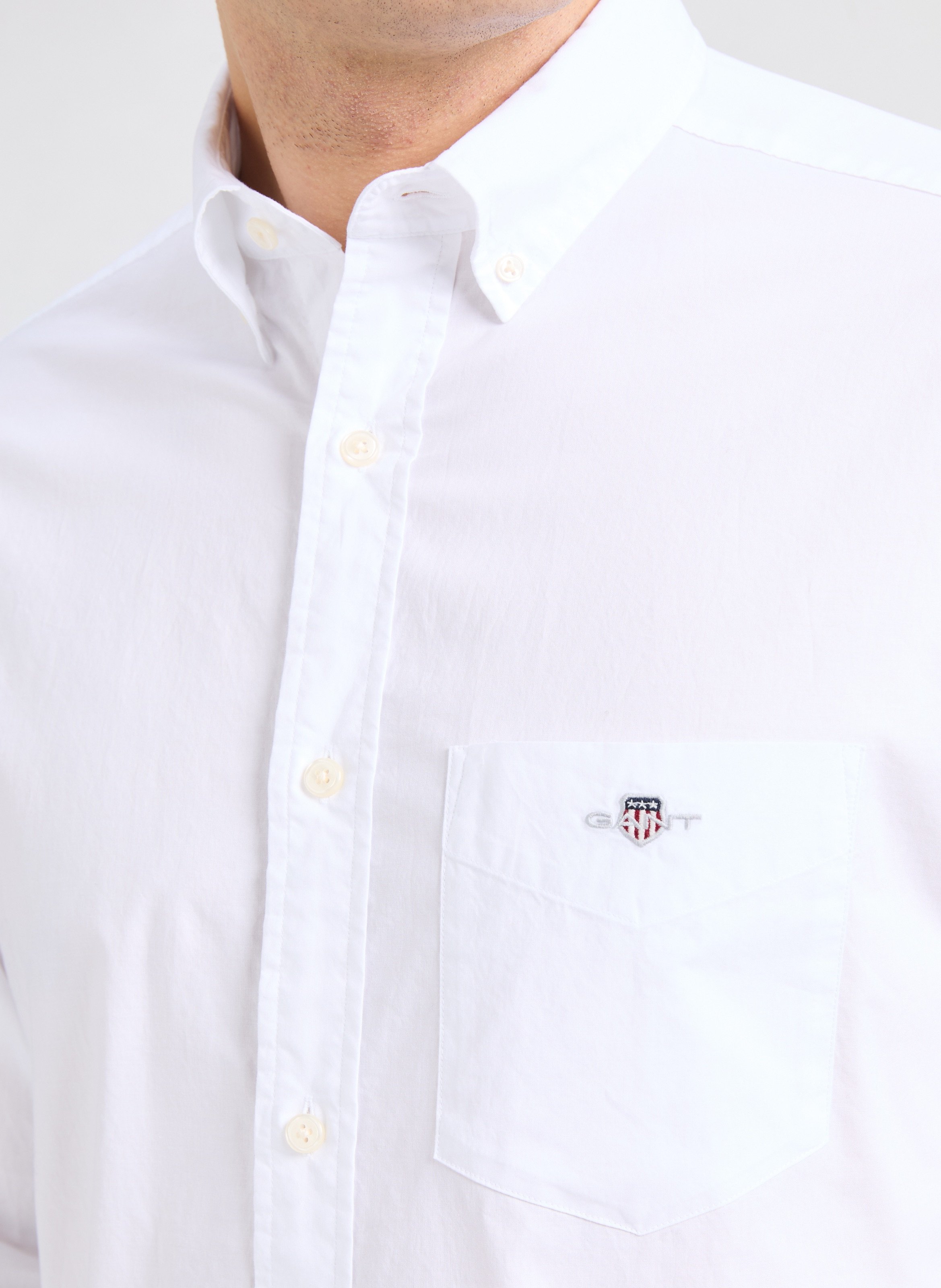  Cotton shirt GANT White