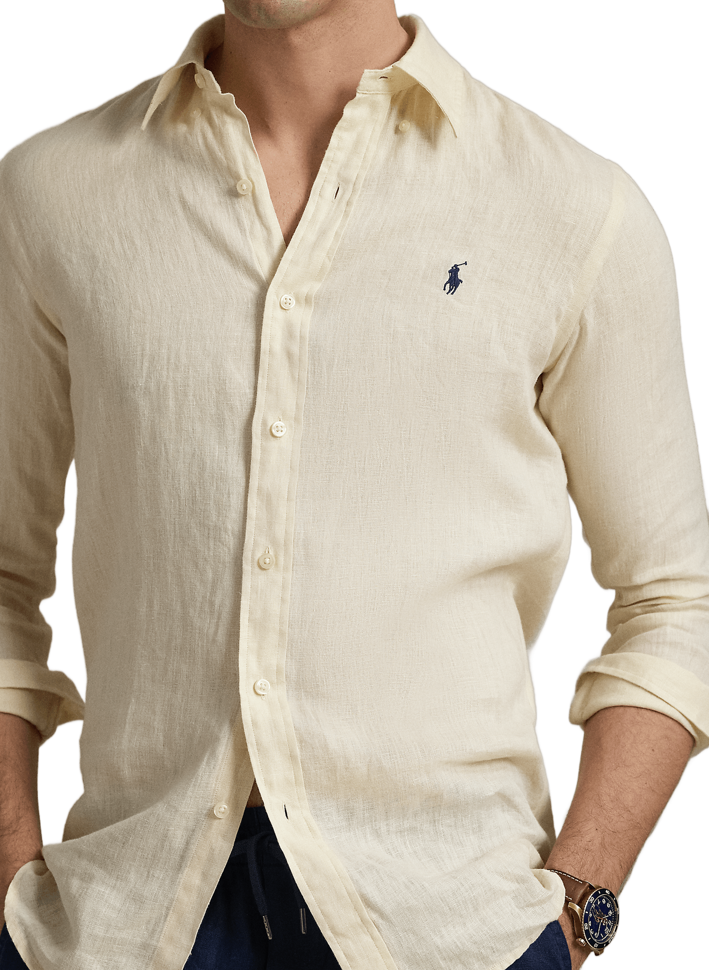 Linen shirt POLO RALPH LAUREN Beige