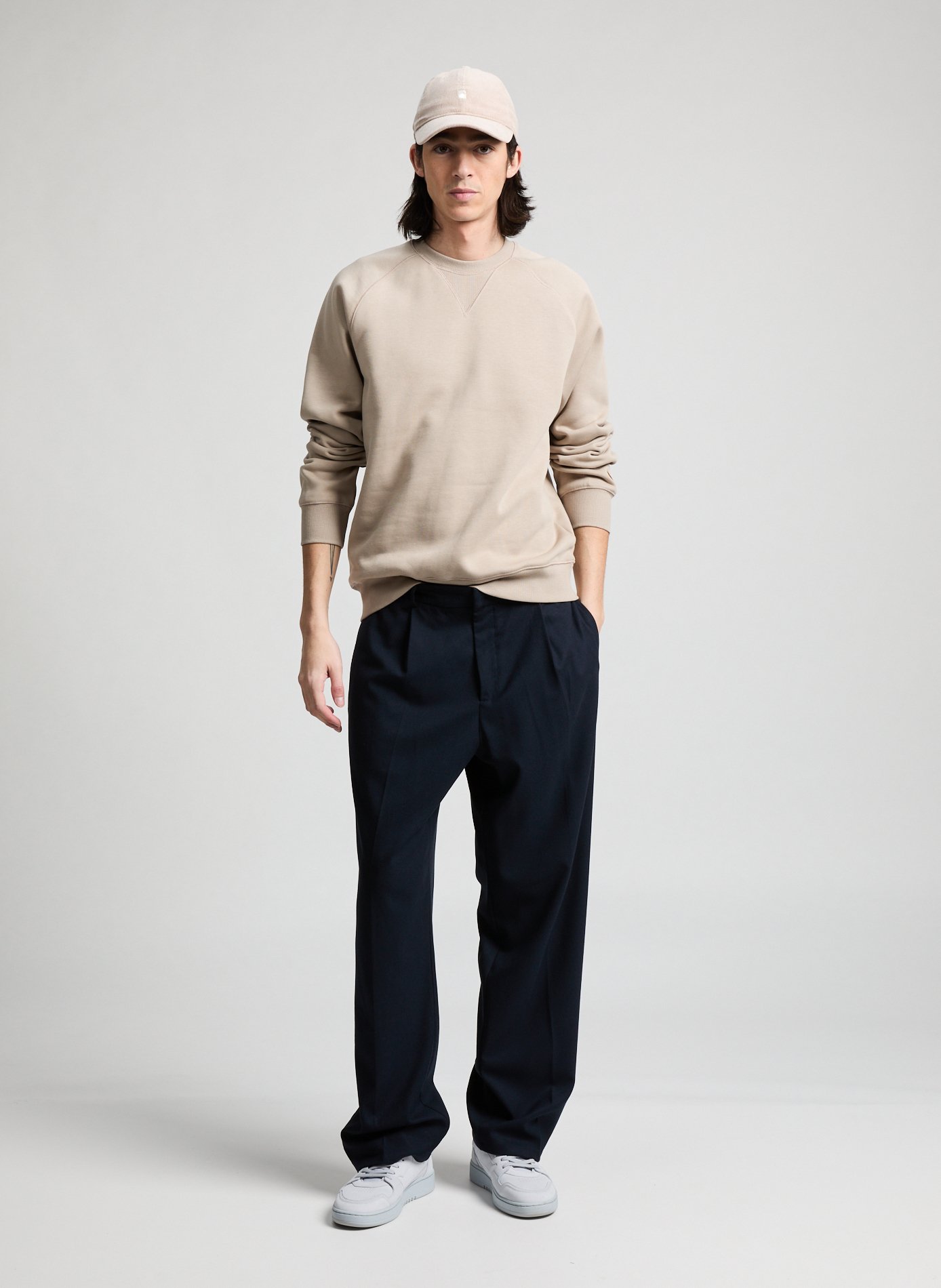  Cotton sweatshirt CARHARTT WIP Beige