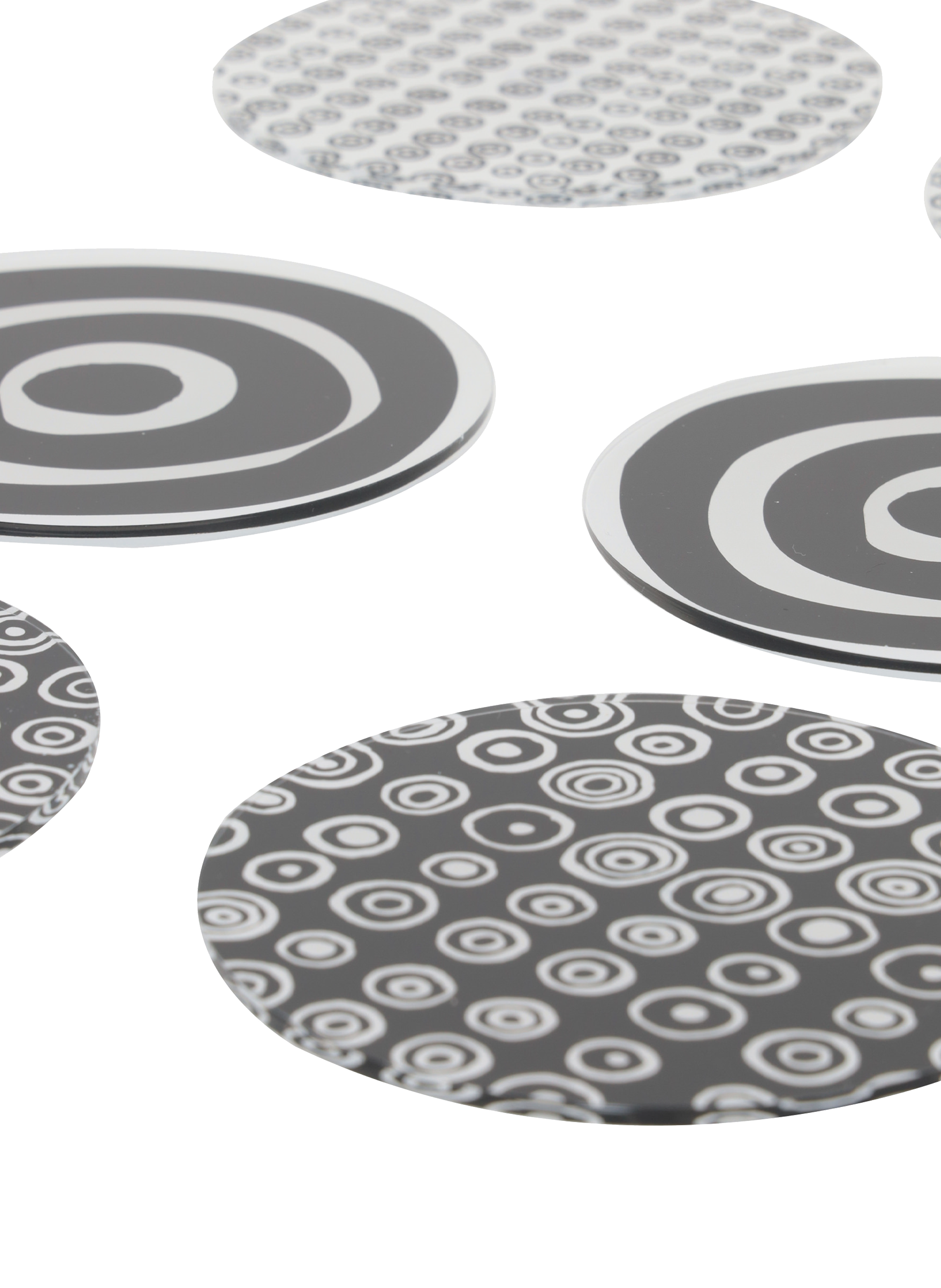 Ensemble de sous verre 10 CORSO COMO Multicolore