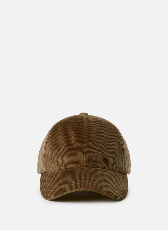 Casquette en velours côtelé Marron by PAUL SMITH PAUL SMITH Casquette en velours côtelé Marron