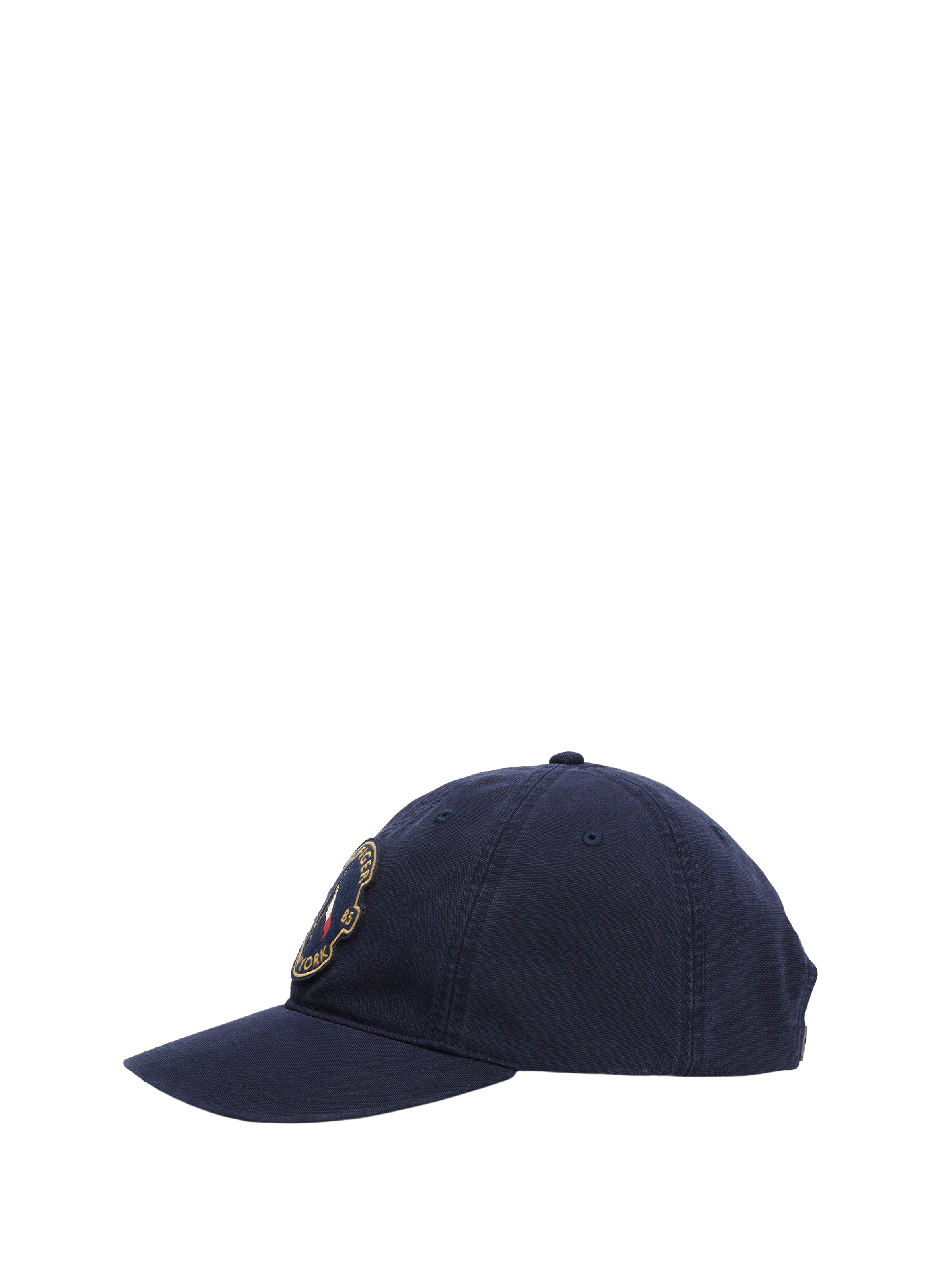 Embroidered cotton baseball cap TOMMY HILFIGER Blue