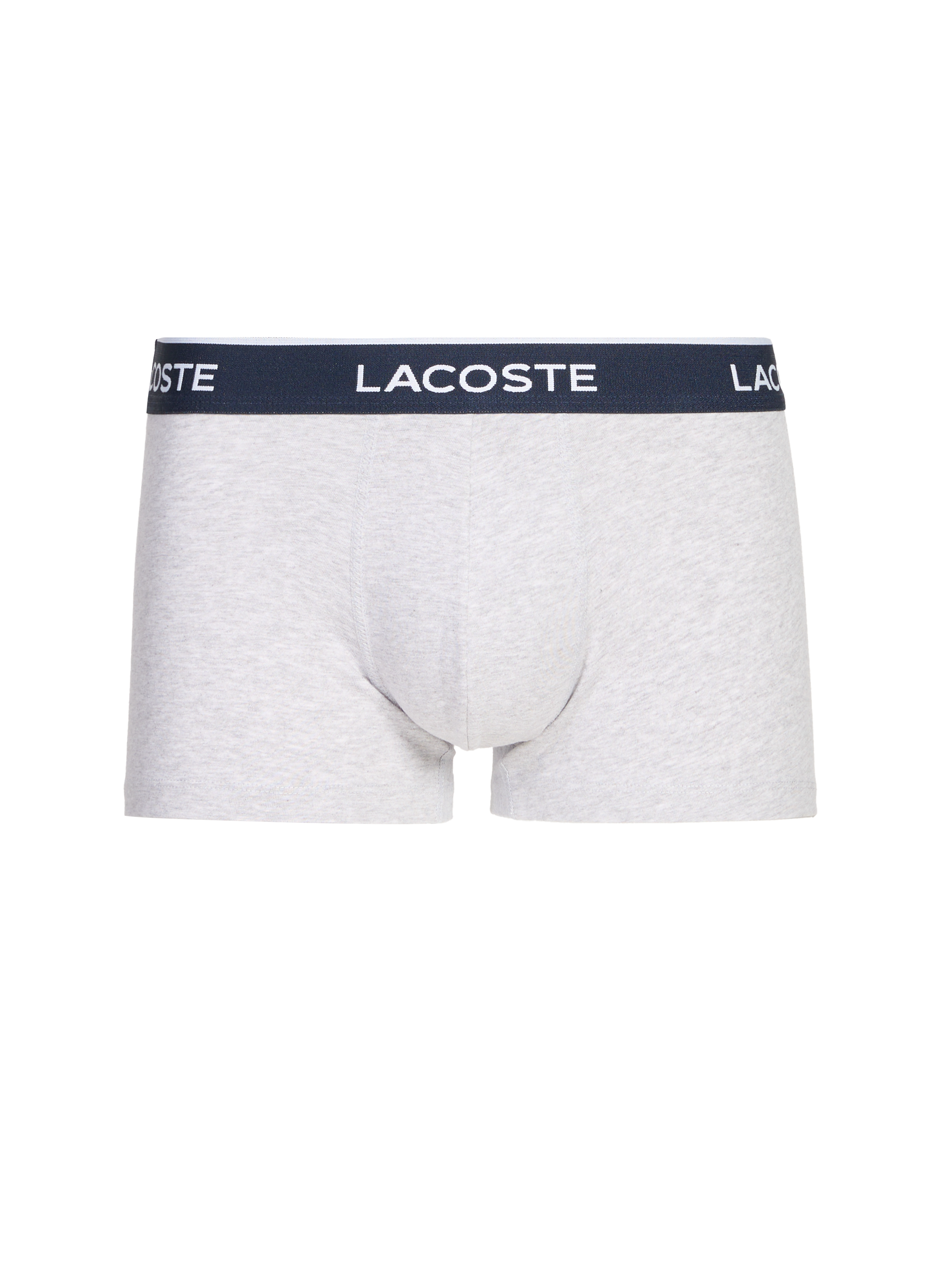 Lot de 3 boxers en coton LACOSTE Multicolore