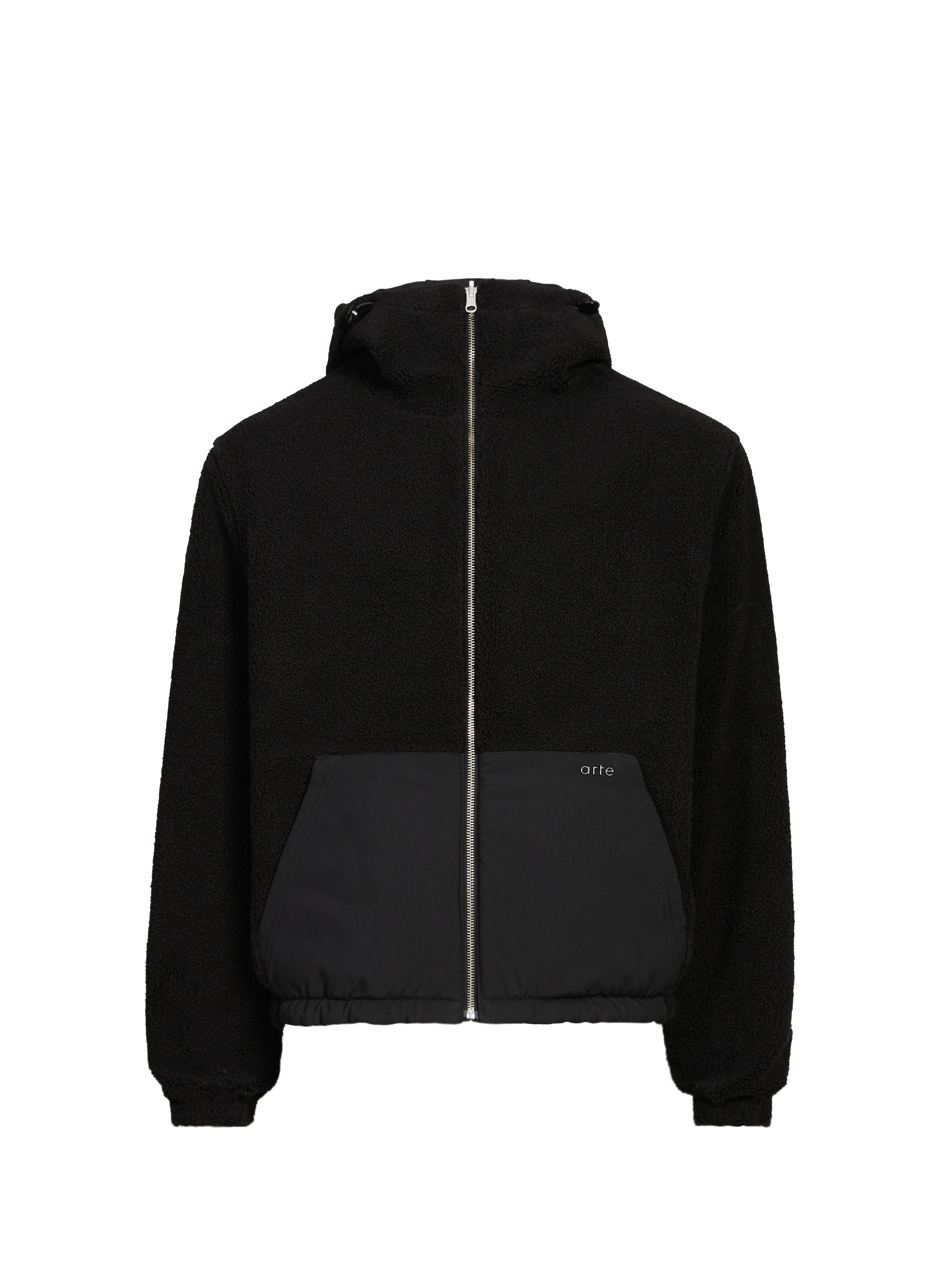 Blouson ample à capuche ARTE ANTWERP Noir